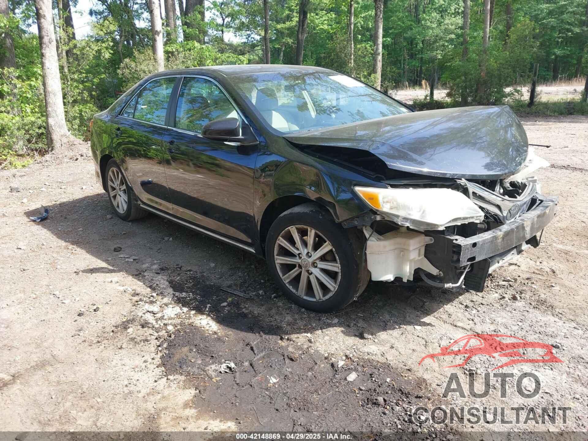 TOYOTA CAMRY 2012 - 4T4BF1FK6CR272895