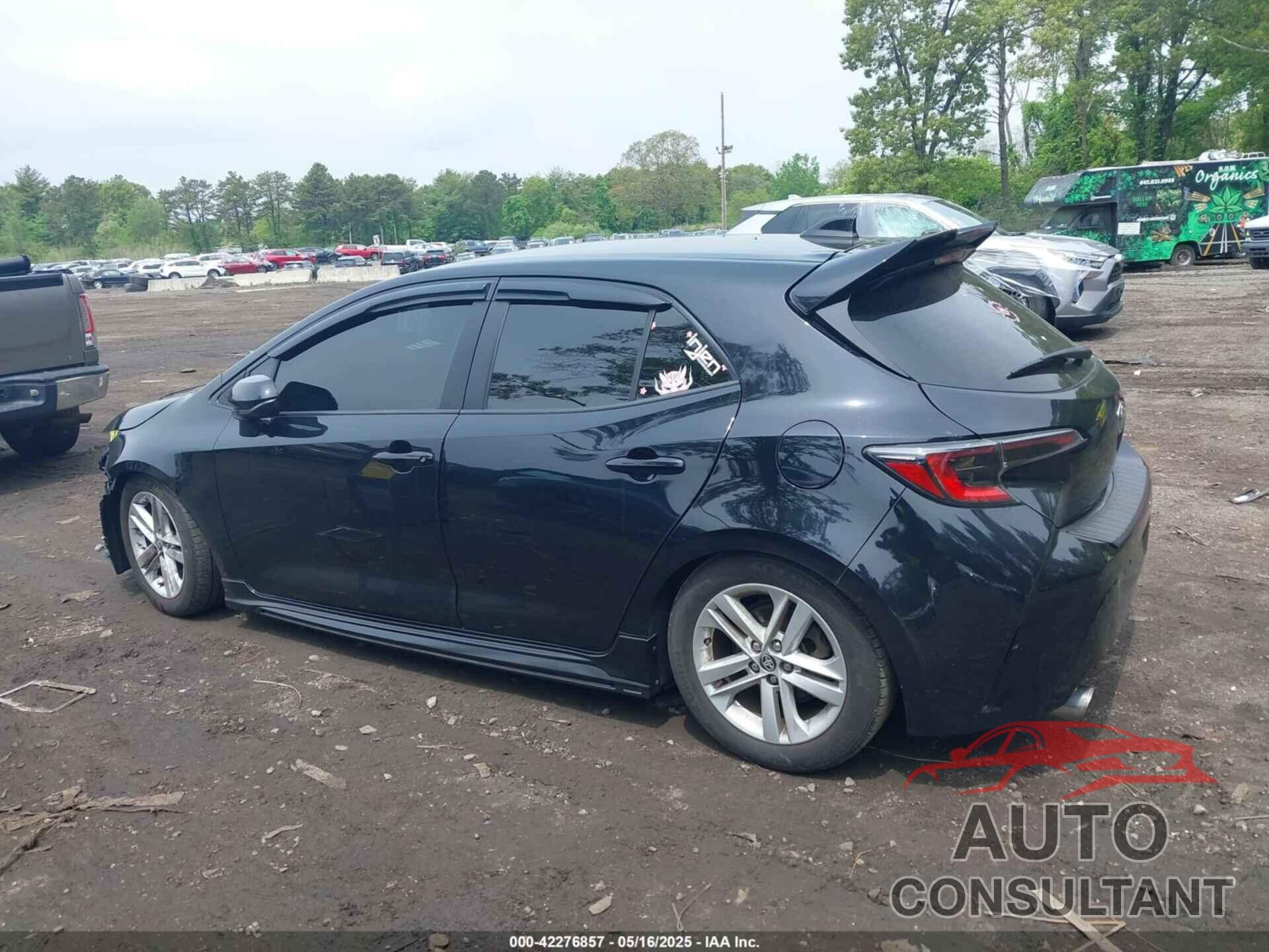 TOYOTA COROLLA 2019 - JTNK4RBE5K3053574