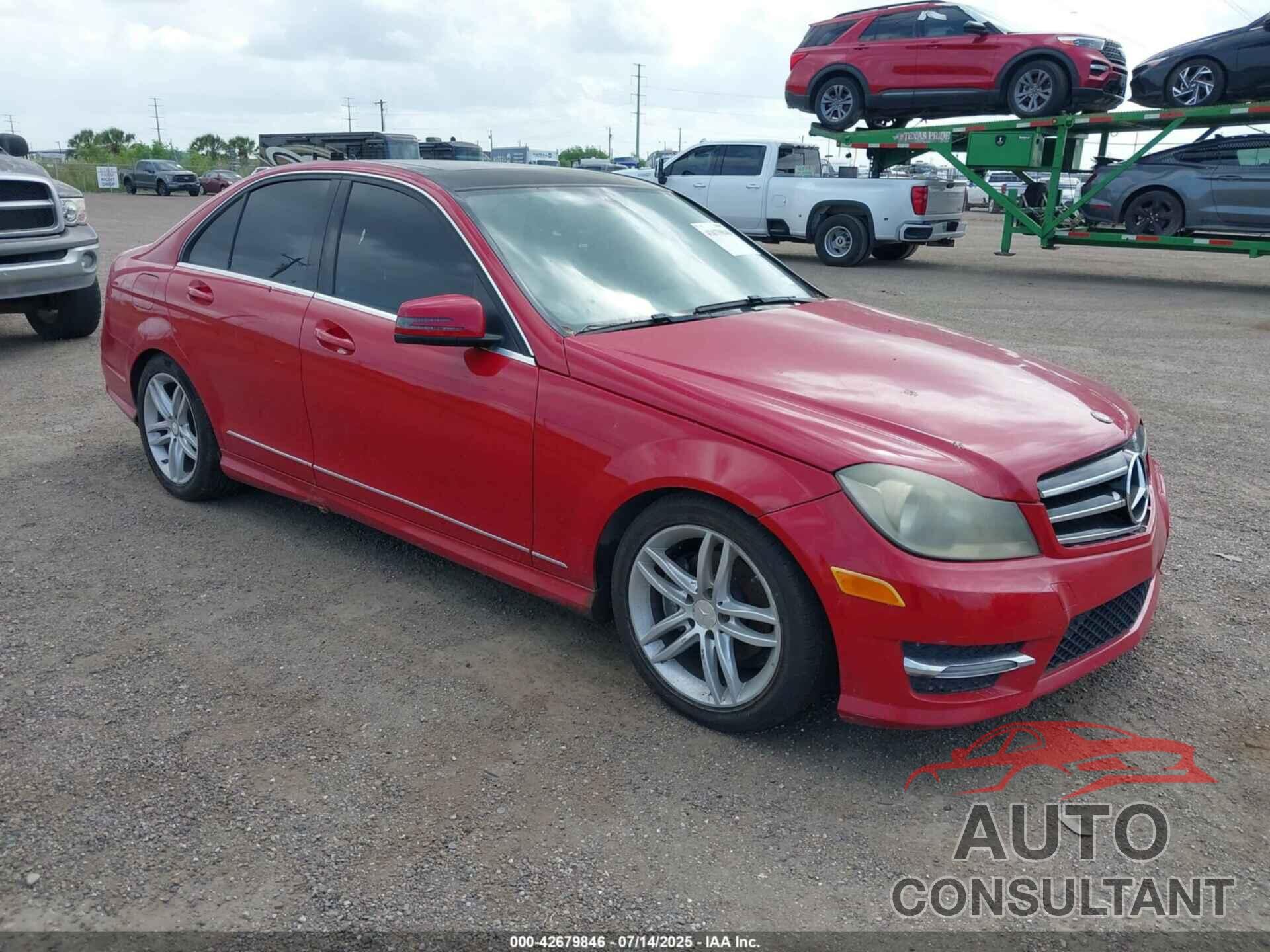MERCEDES-BENZ C 250 2014 - WDDGF4HB8ER309511