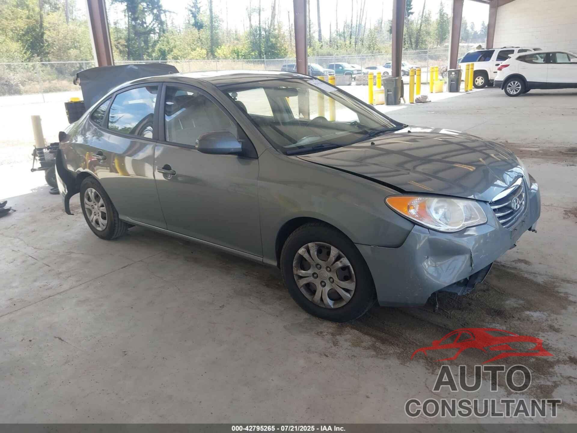 HYUNDAI ELANTRA 2010 - KMHDU4AD9AU105205