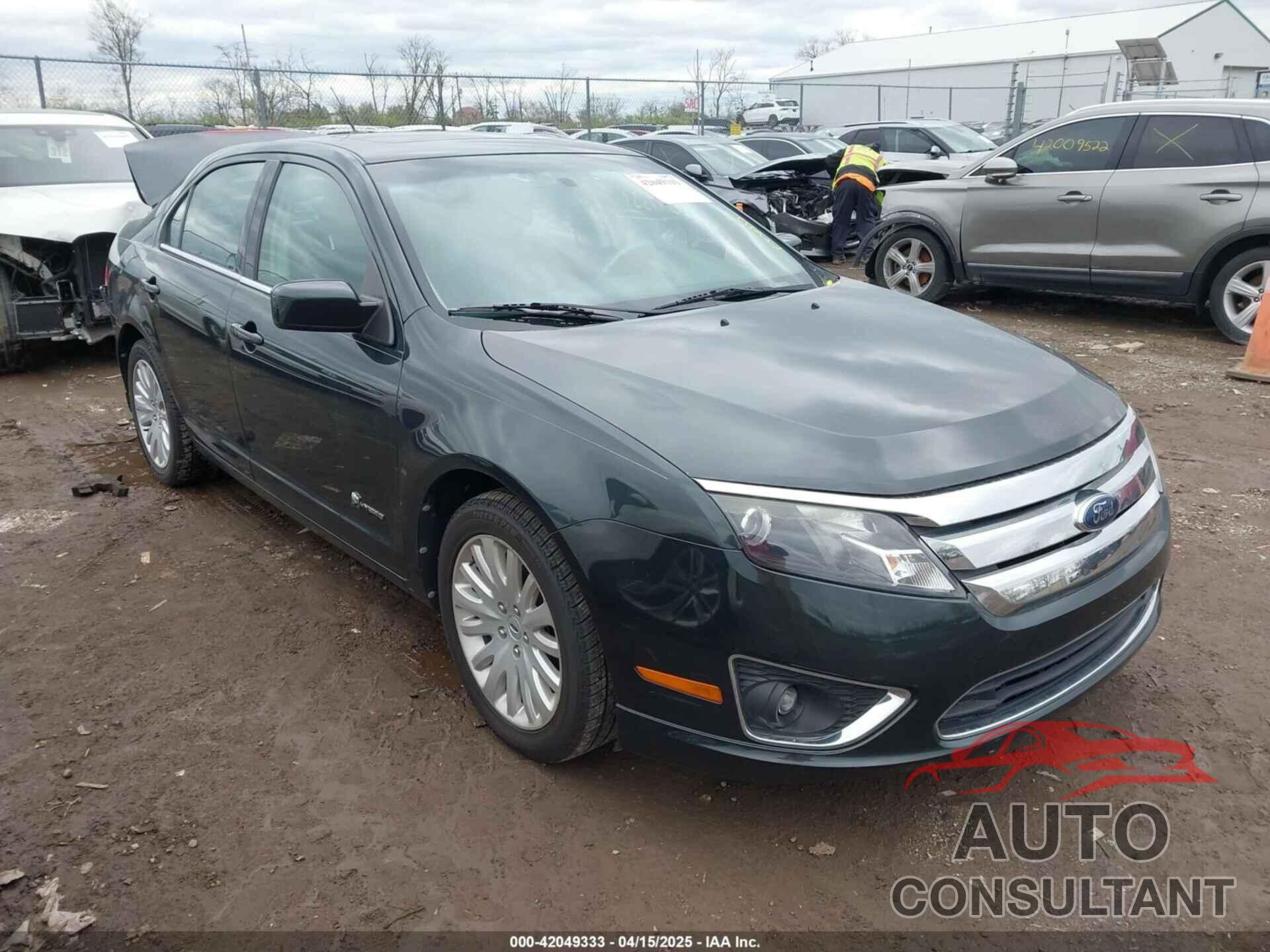 FORD FUSION HYBRID 2010 - 3FADP0L37AR149208