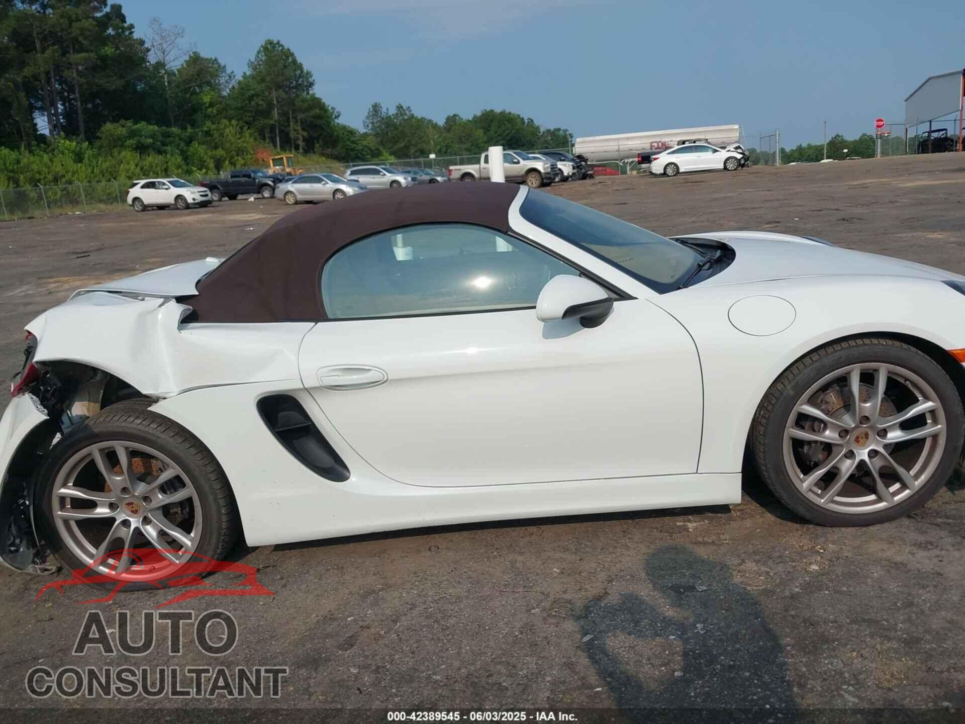 PORSCHE BOXSTER 2014 - WP0CA2A80ES120371