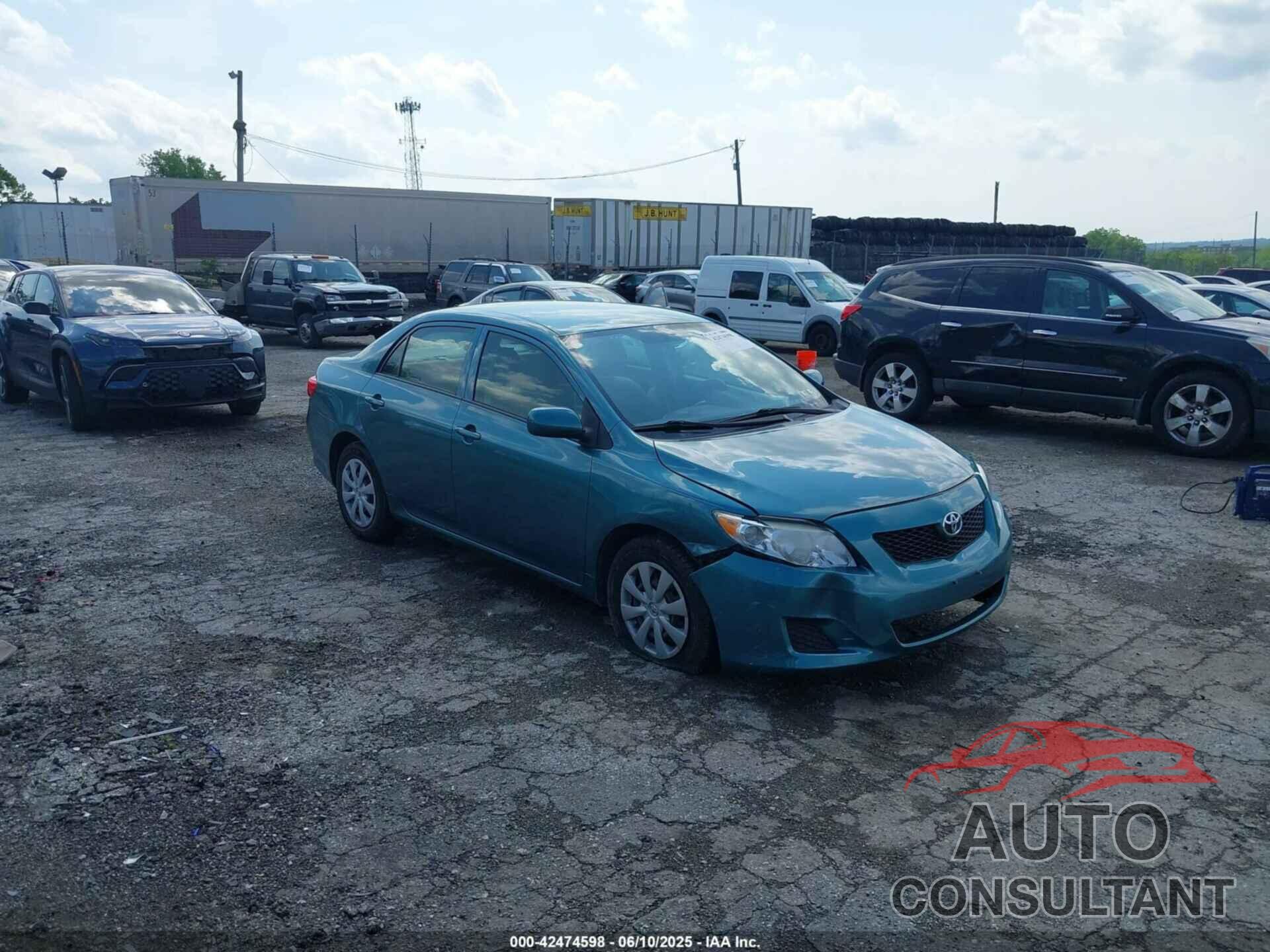 TOYOTA COROLLA 2010 - JTDBU4EE9A9105402