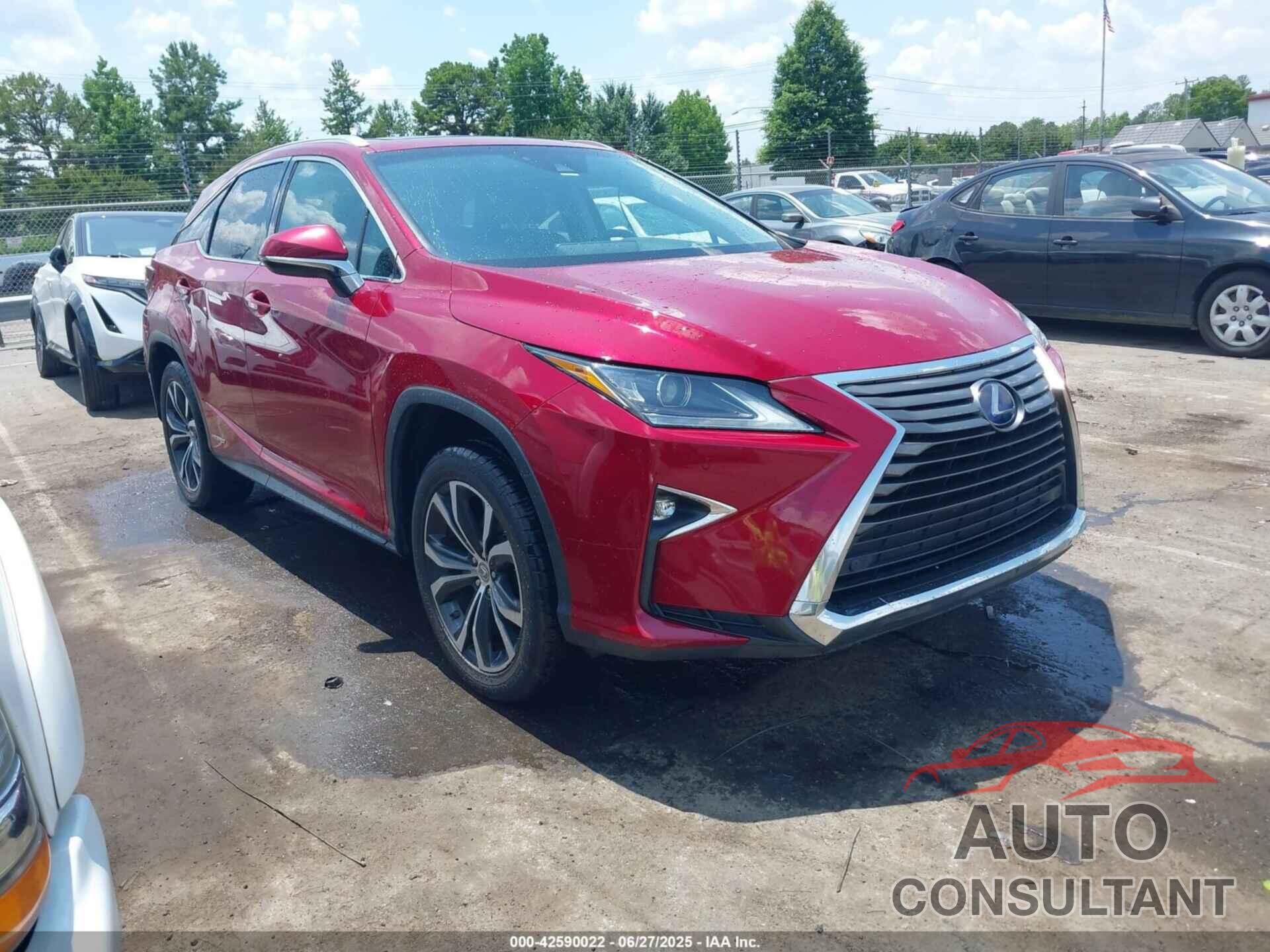 LEXUS RX 450H 2016 - 2T2BGMCA1GC007583