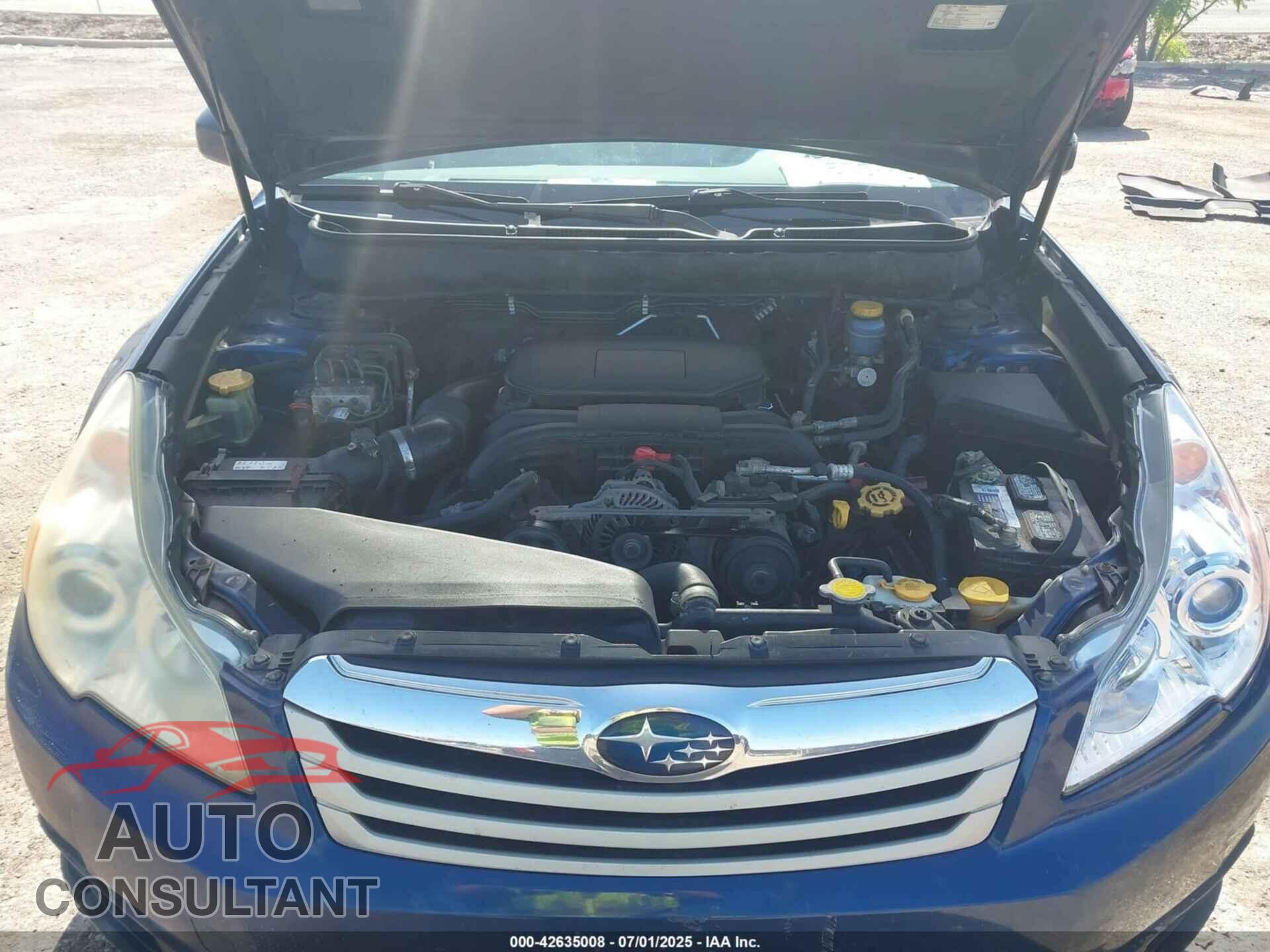 SUBARU OUTBACK 2011 - 4S4BRBLC0B3317659