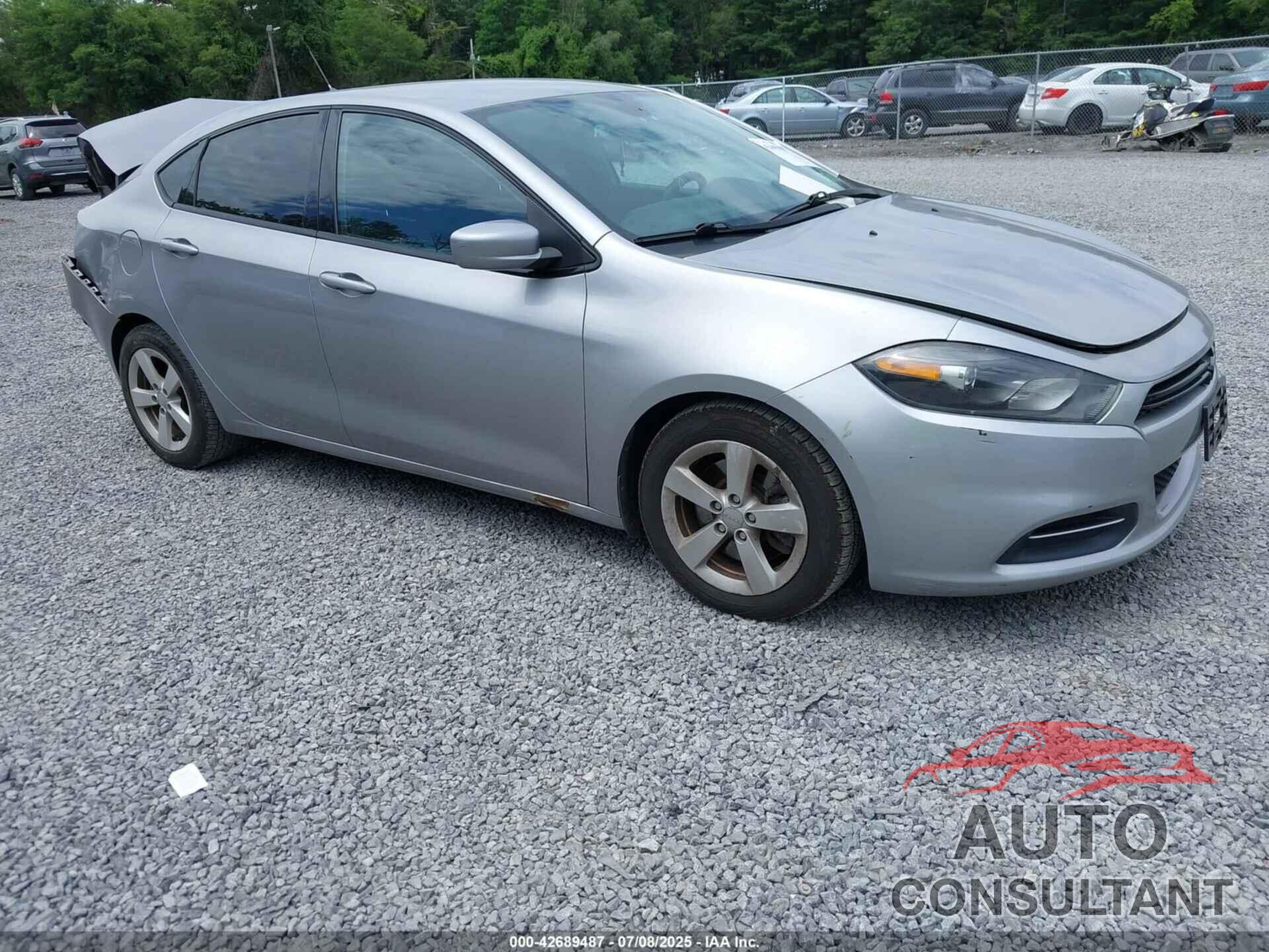DODGE DART 2015 - 1C3CDFBB4FD193391