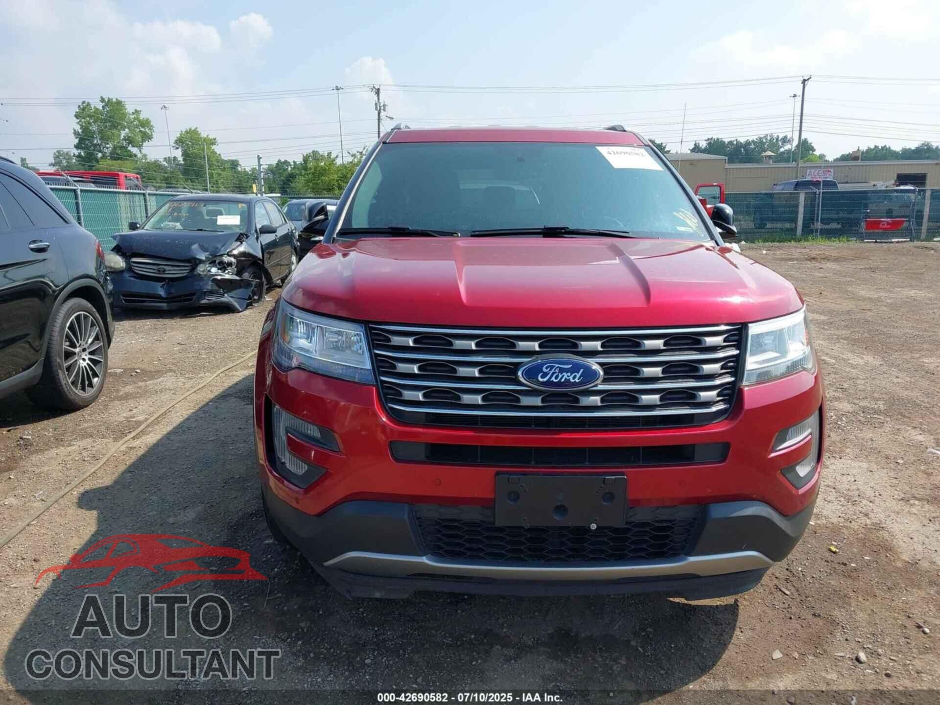 FORD EXPLORER 2017 - 1FM5K7D83HGD84315