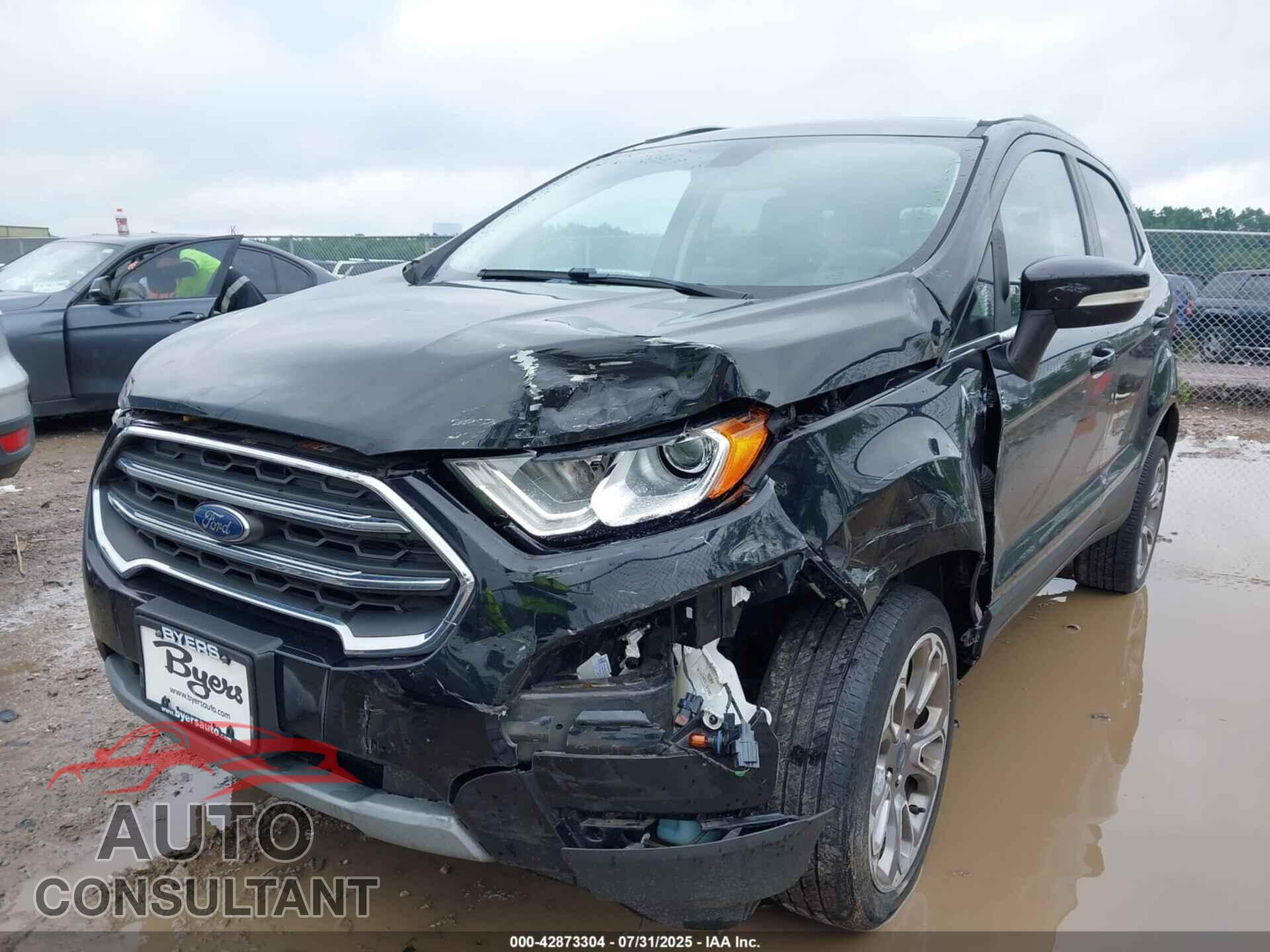 FORD ECOSPORT 2019 - MAJ6S3KL2KC281528
