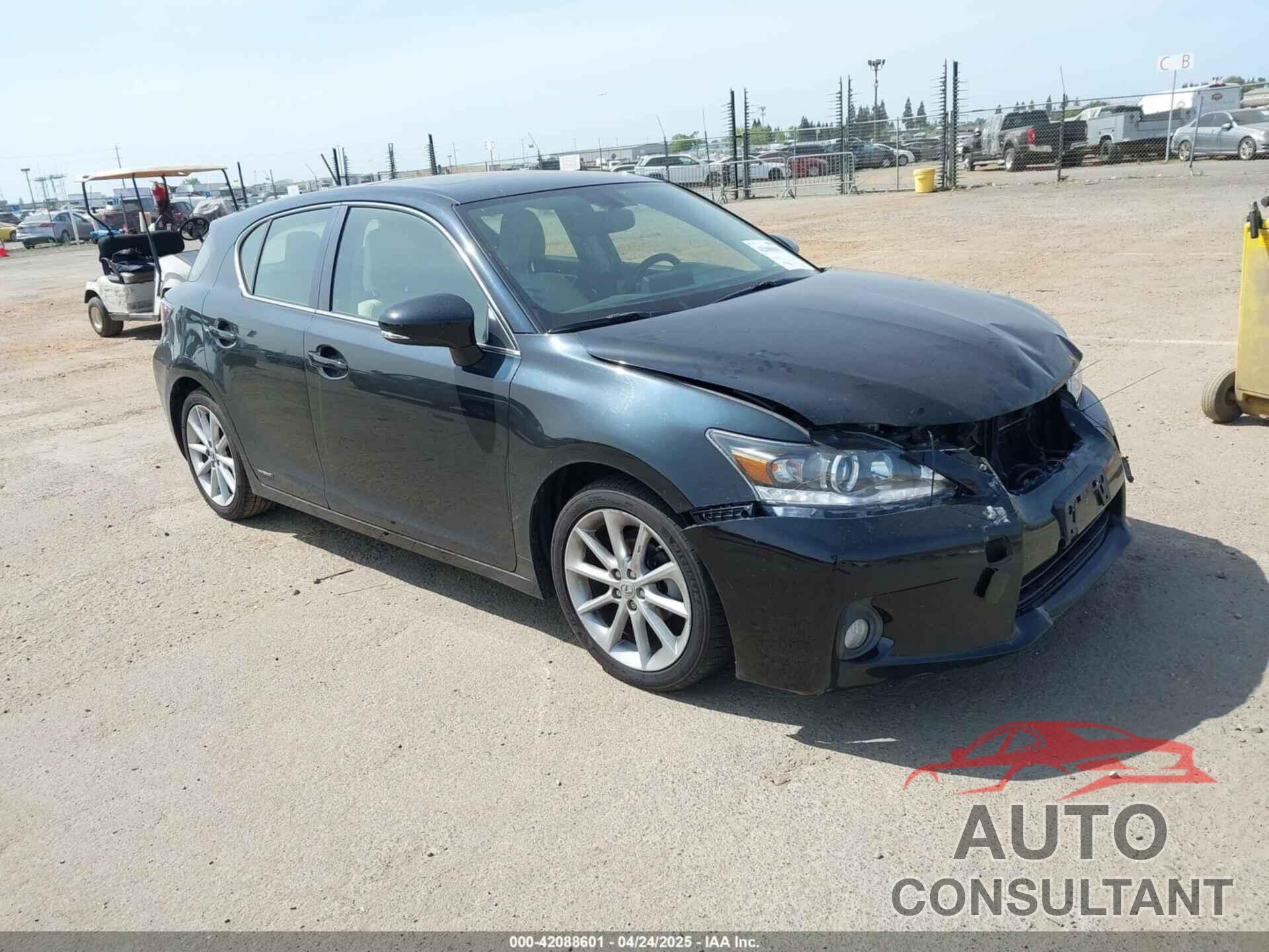 LEXUS CT 200H 2013 - JTHKD5BH6D2125087