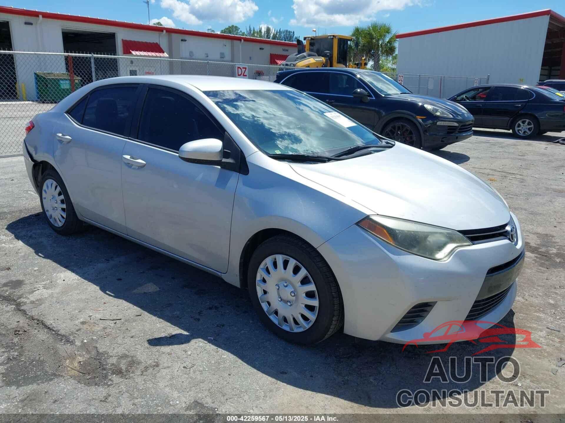 TOYOTA COROLLA 2015 - 2T1BURHEXFC462694