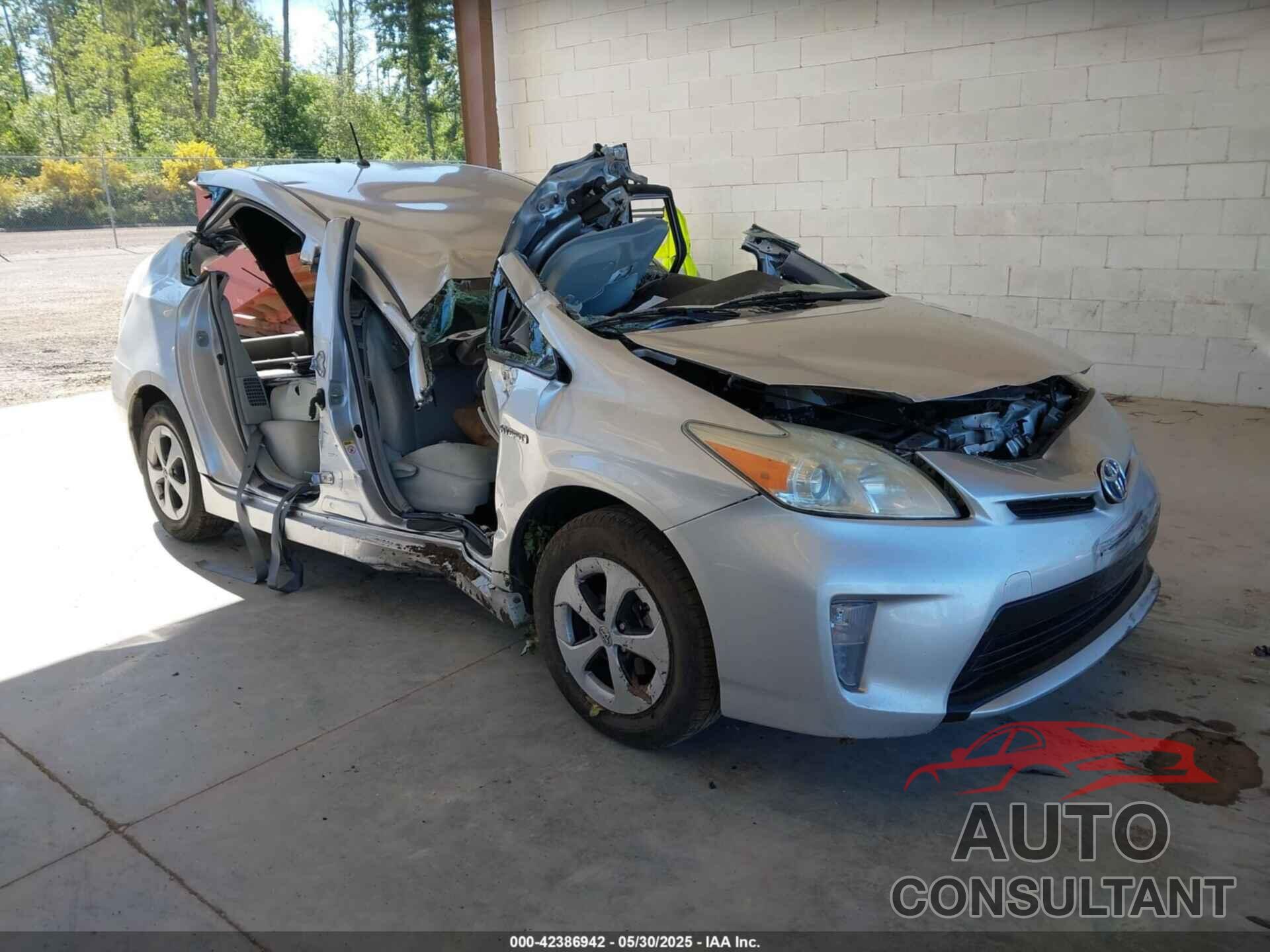 TOYOTA PRIUS 2013 - JTDKN3DU2D1685286