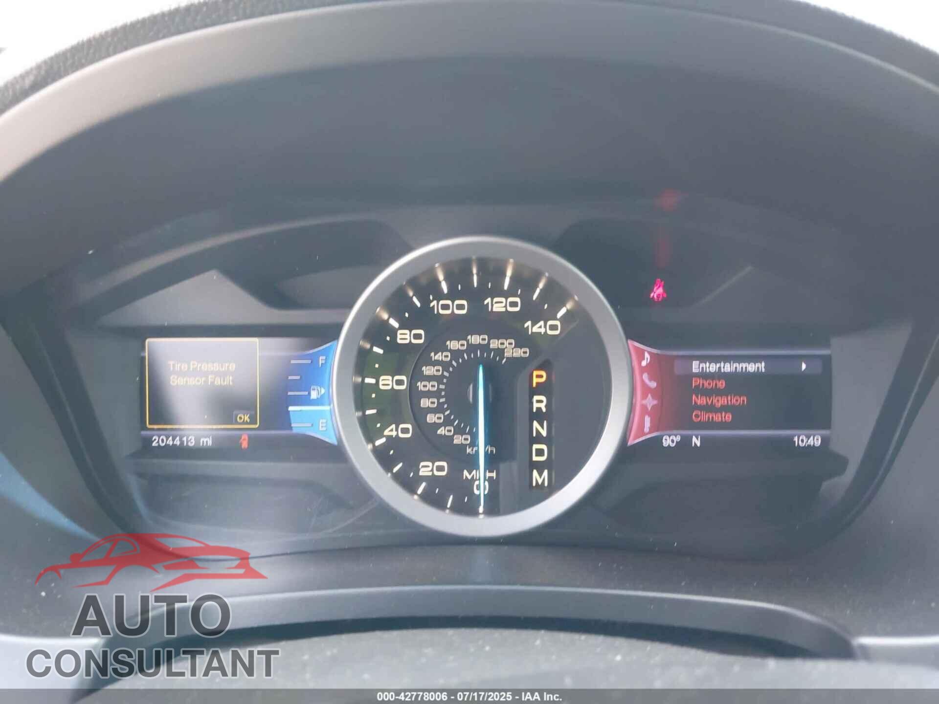 FORD EXPLORER 2013 - 1FM5K8F86DGA83812
