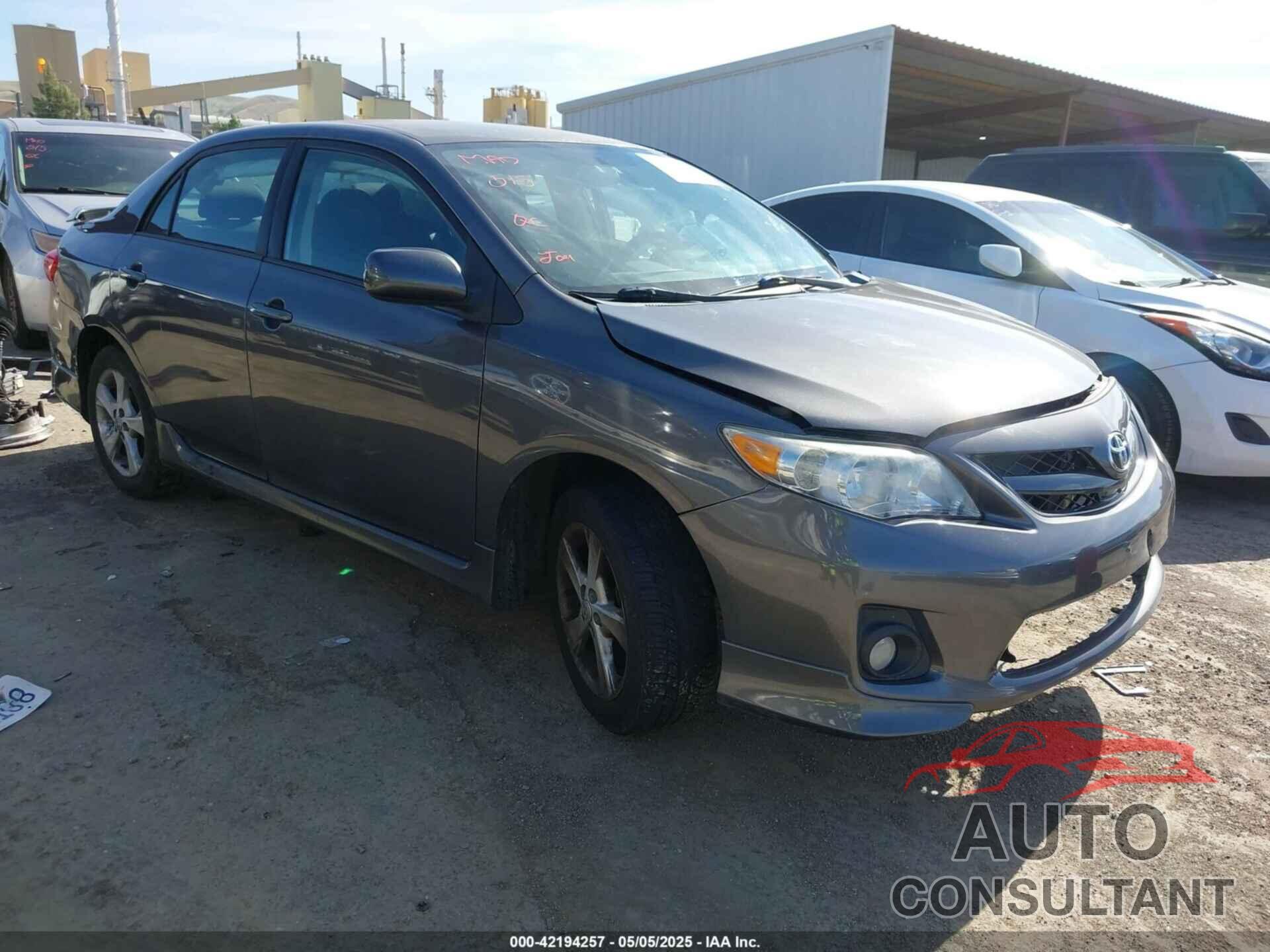 TOYOTA COROLLA 2012 - 5YFBU4EE0CP073856