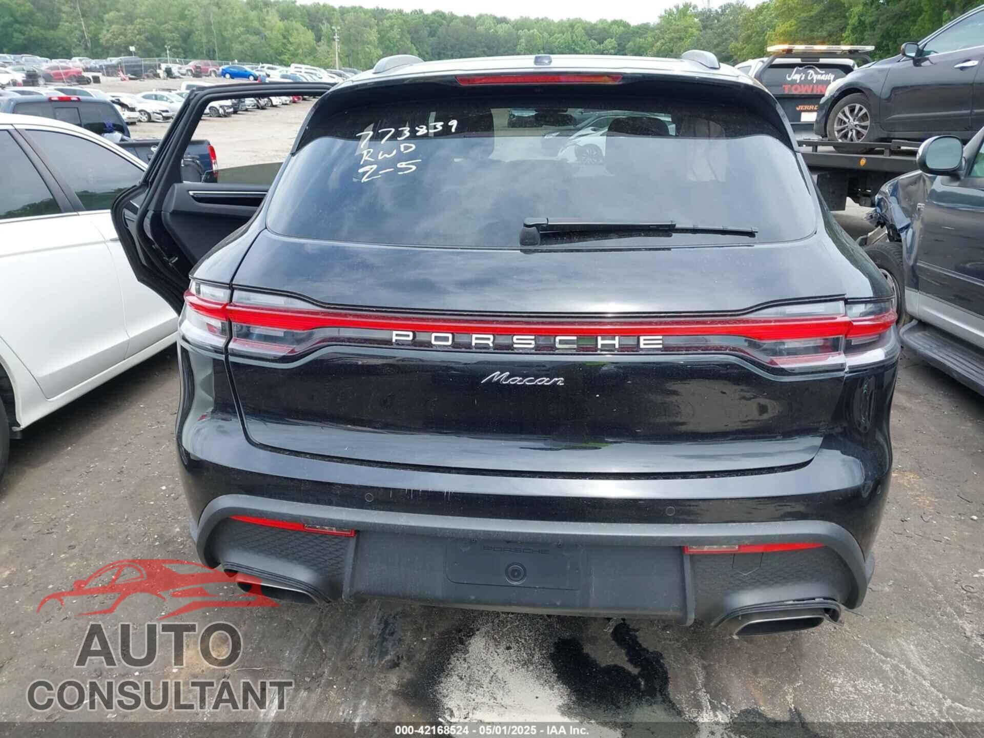 PORSCHE MACAN 2022 - WP1AA2A52NLB09801