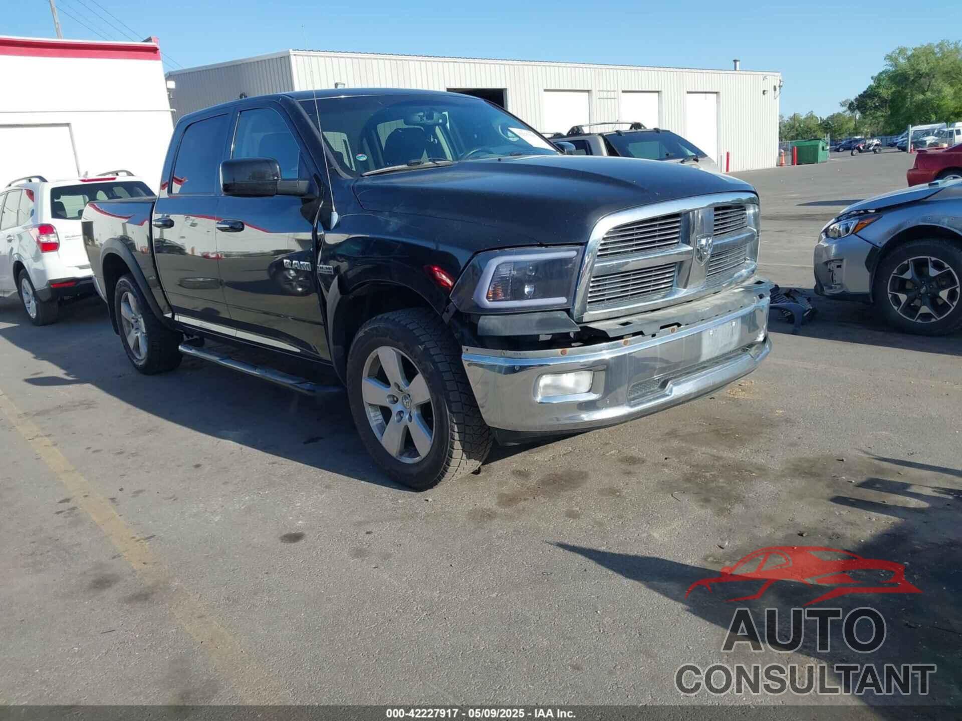 DODGE RAM 1500 2010 - 1D7RV1CT2AS155391