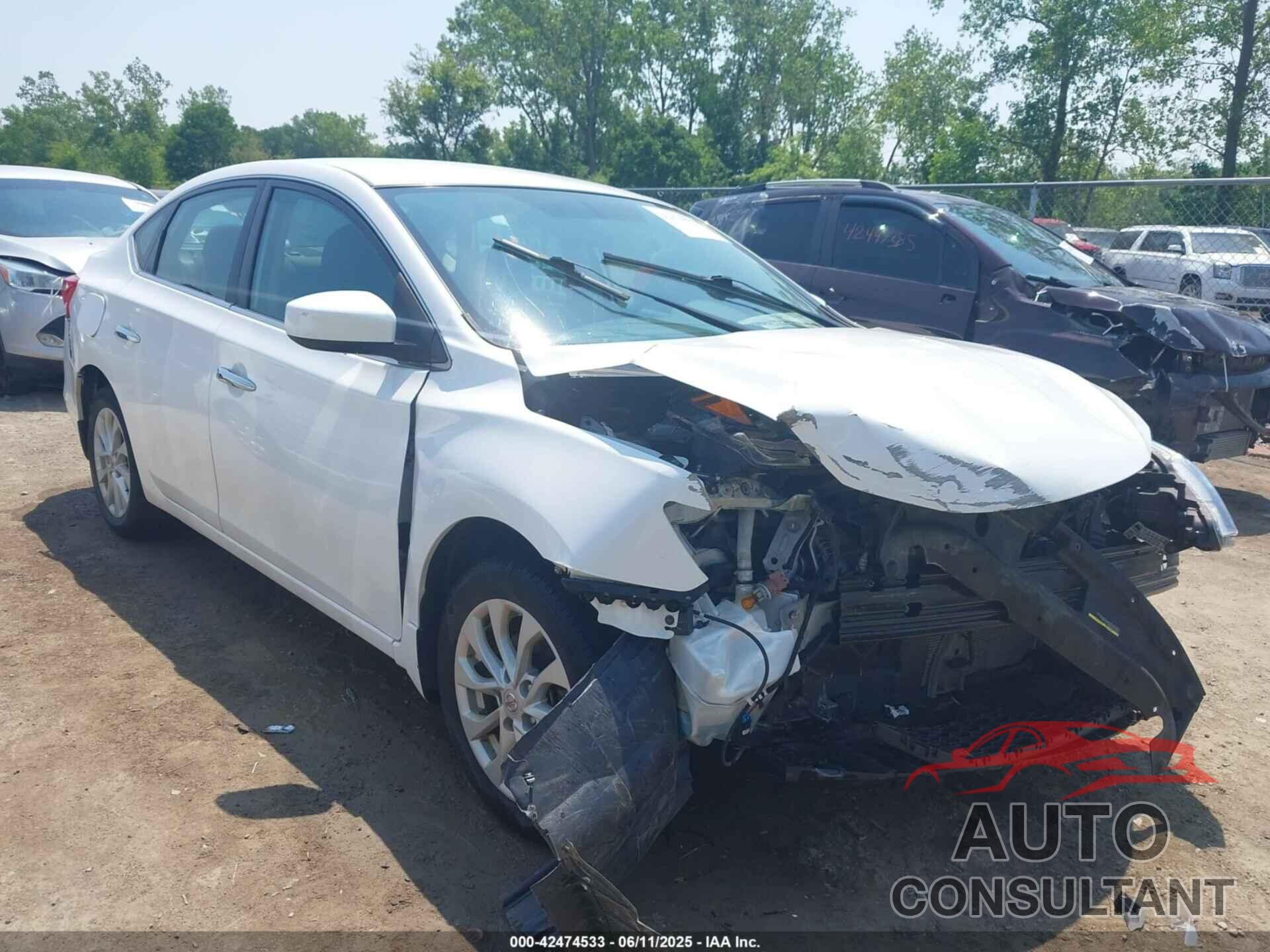 NISSAN SENTRA 2018 - 3N1AB7AP3JL622179