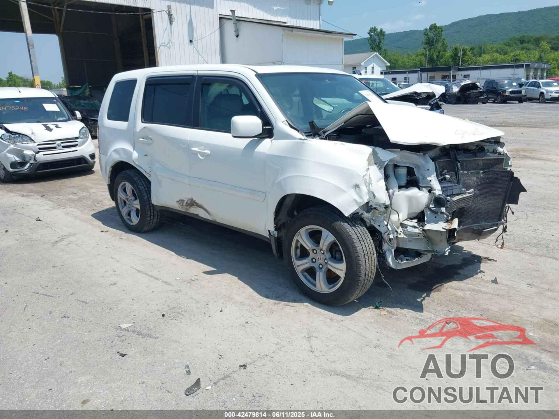 HONDA PILOT 2013 - 5FNYF4H54DB023622