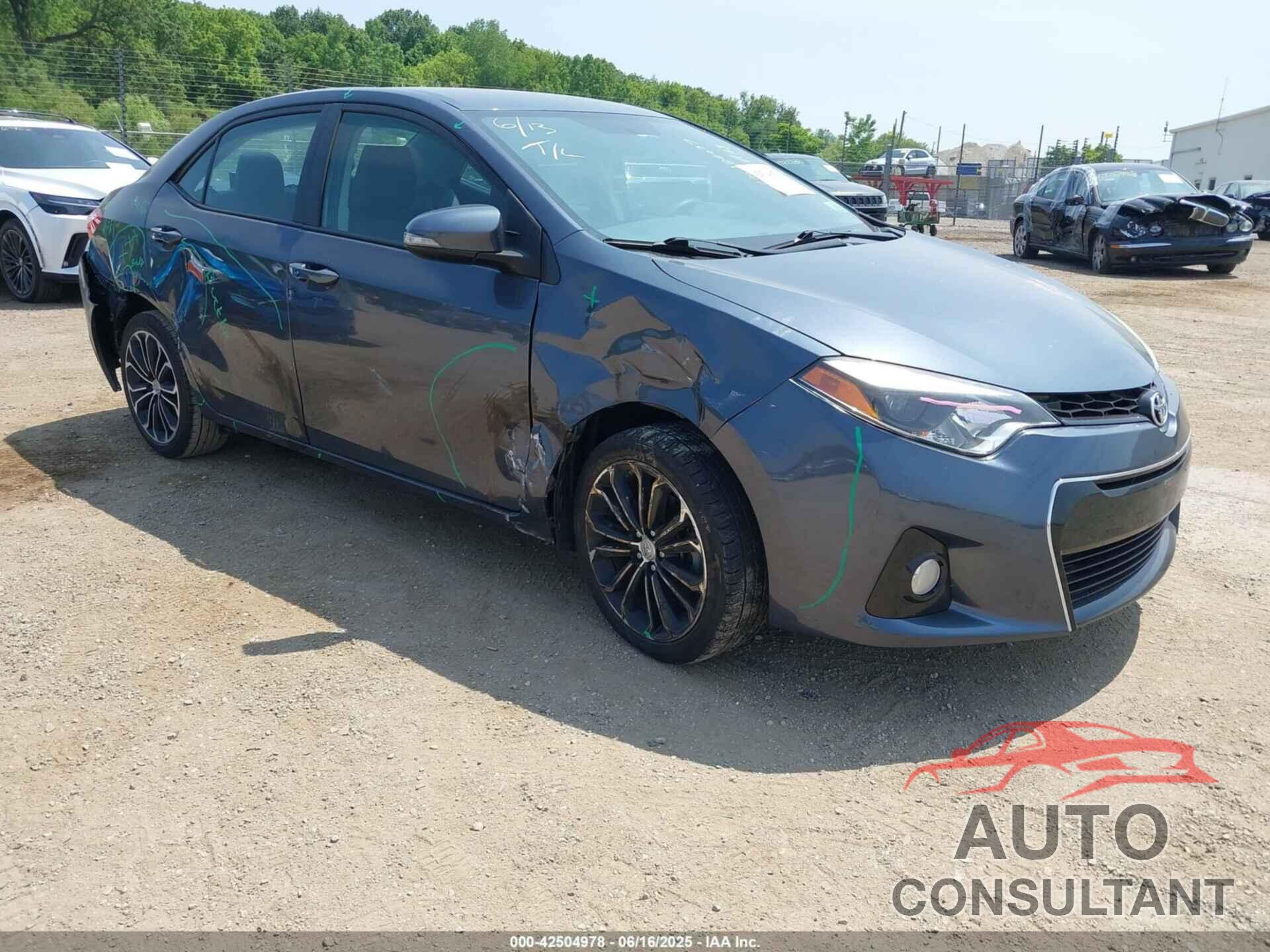 TOYOTA COROLLA 2016 - 5YFBURHE7GP518673