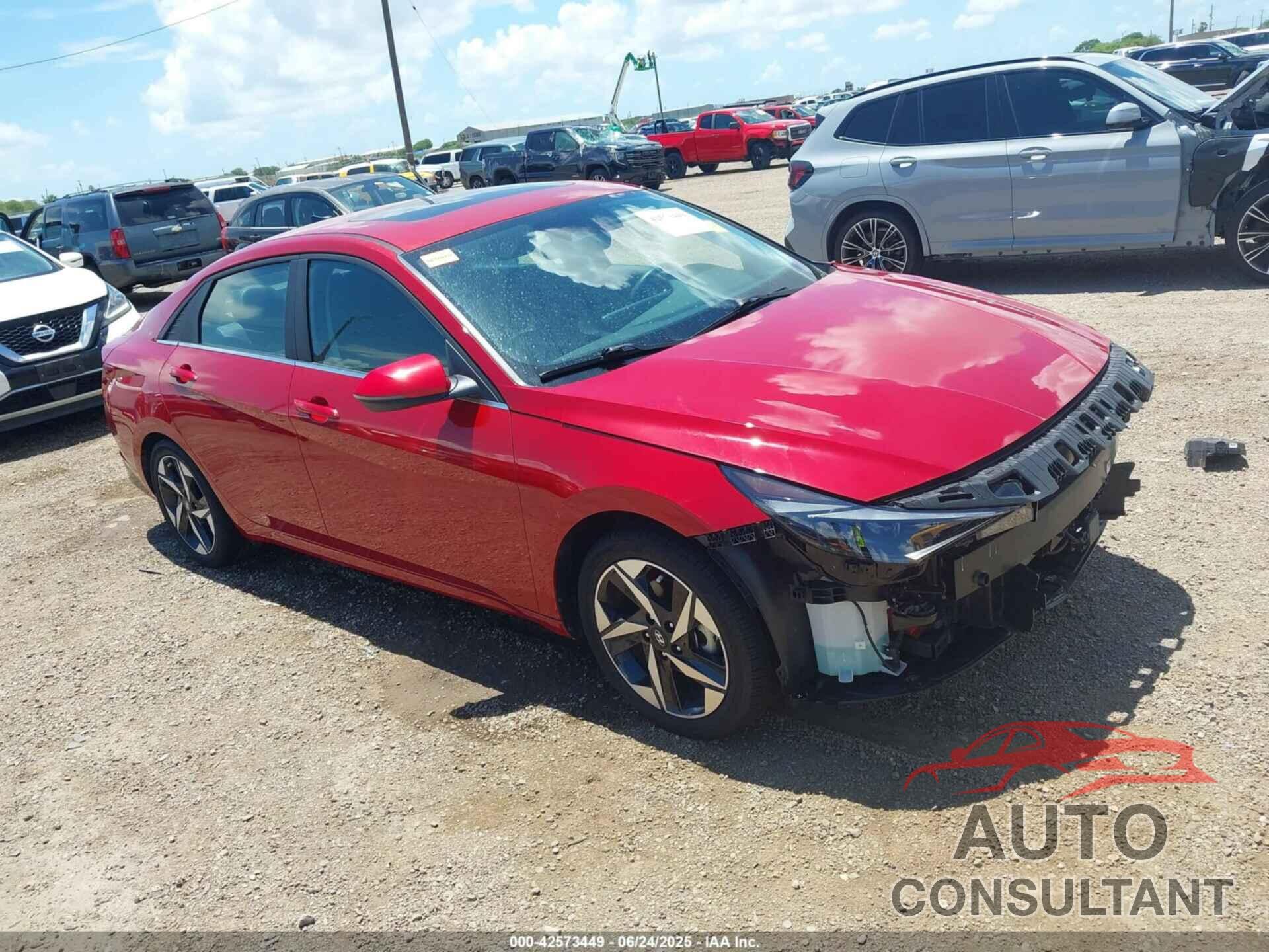 HYUNDAI ELANTRA HYBRID 2023 - KMHLN4AJ7PU049398