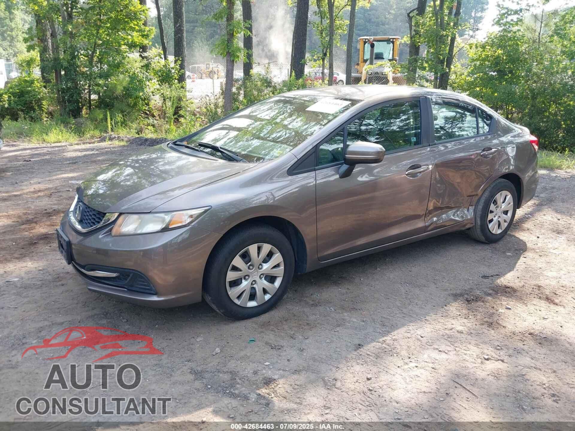 HONDA CIVIC 2014 - 19XFB2F5XEE205584