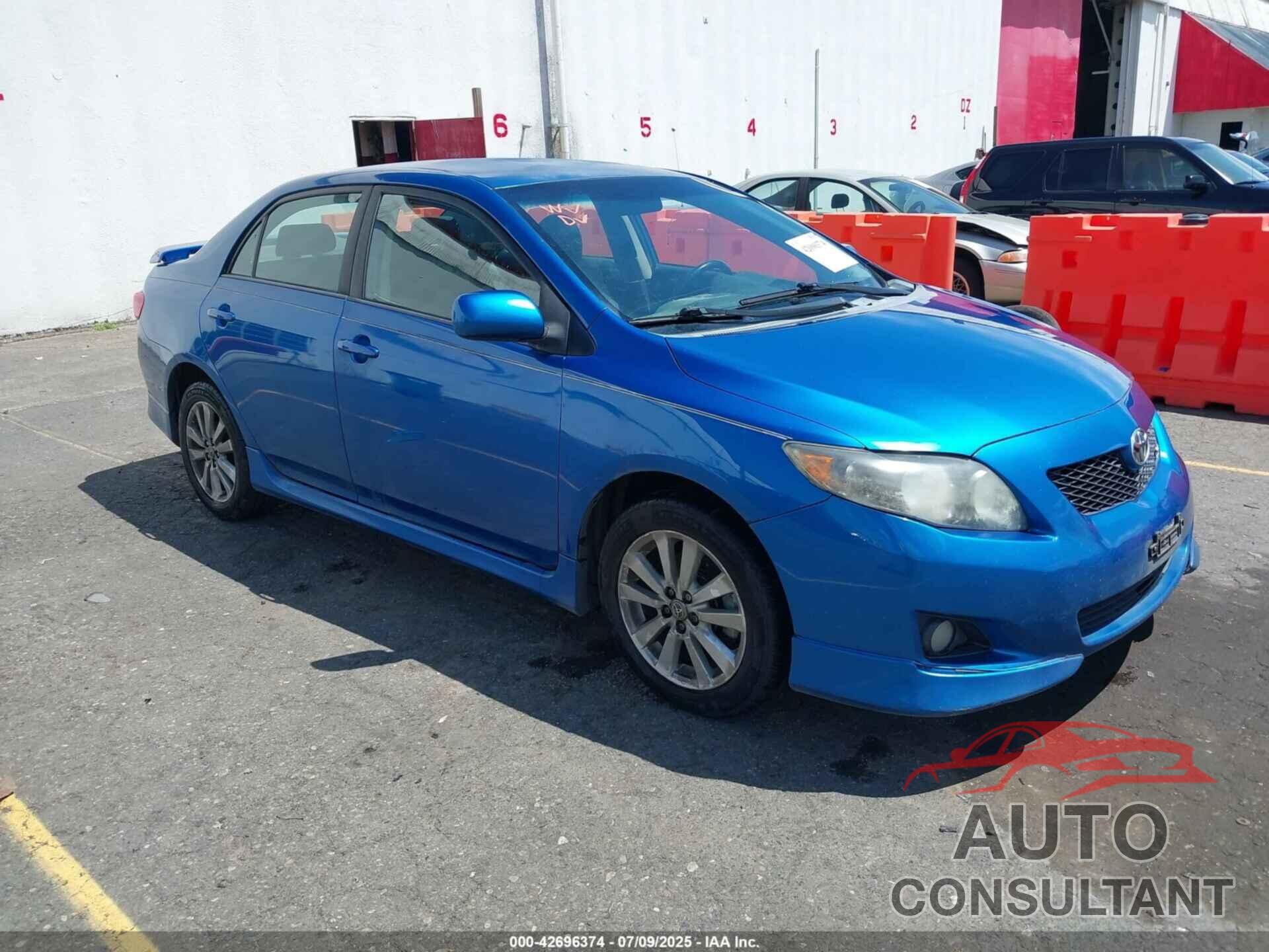 TOYOTA COROLLA 2010 - 1NXBU4EE6AZ226218