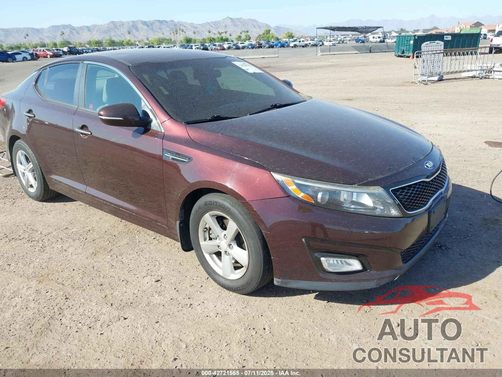 KIA OPTIMA 2015 - 5XXGM4A75FG488164