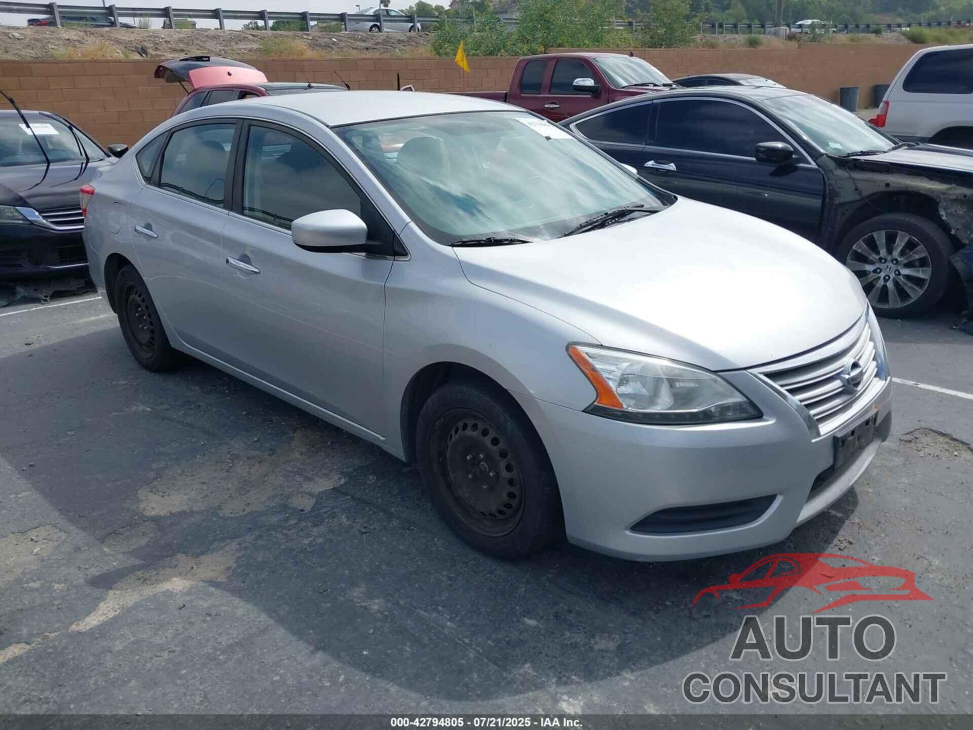 NISSAN SENTRA 2015 - 3N1AB7AP8FY238893