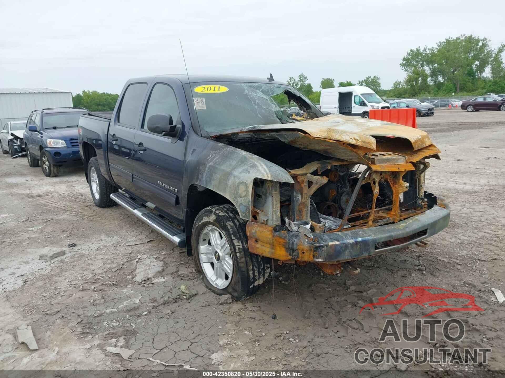CHEVROLET SILVERADO 1500 2011 - 3GCPKSE3XBG109510