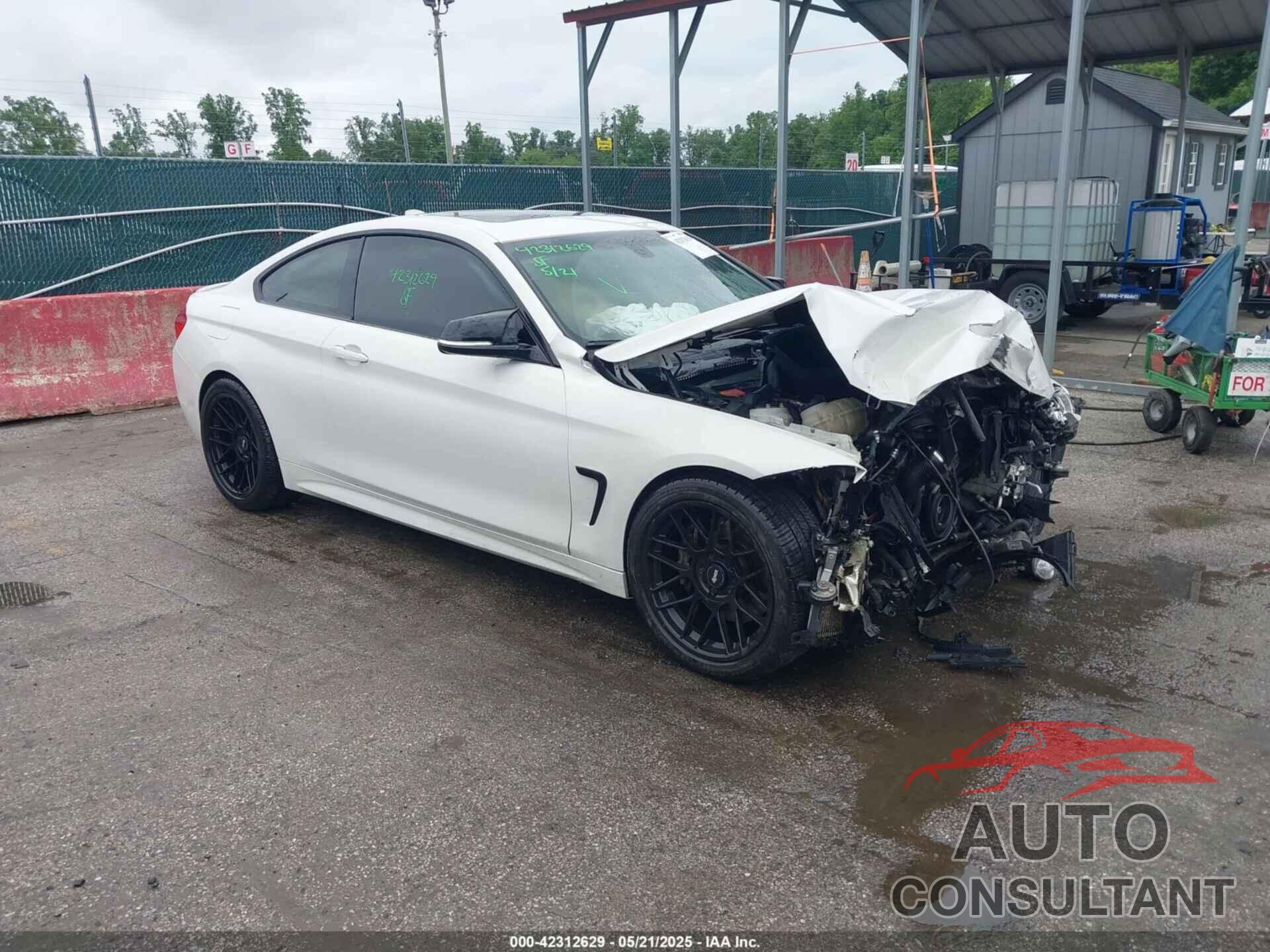 BMW 435I 2016 - WBA3R5C51GK374250