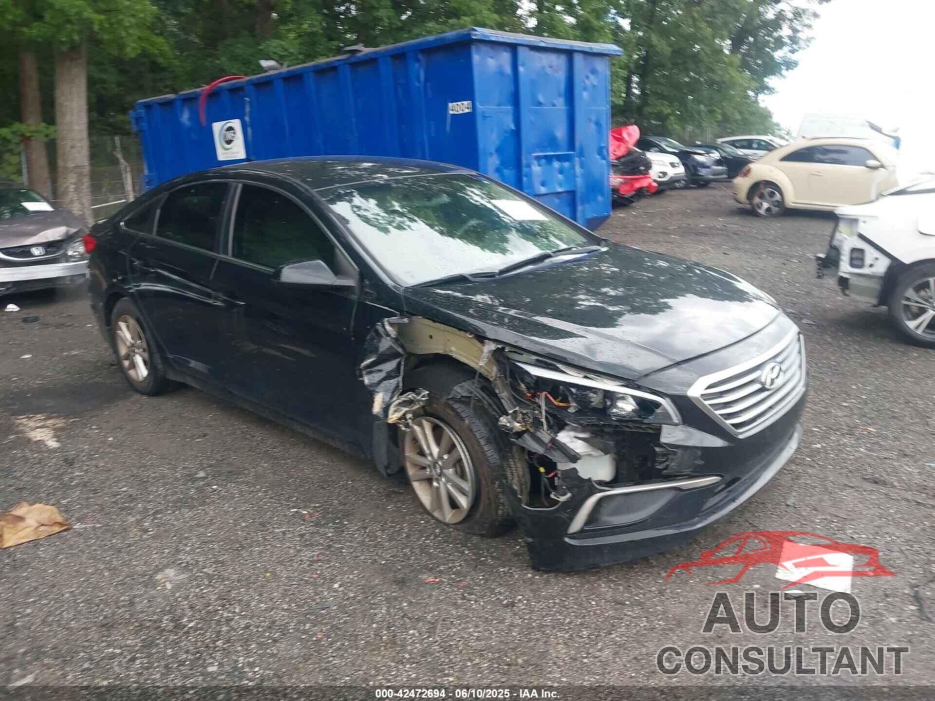 HYUNDAI SONATA 2017 - 5NPE24AF7HH553642