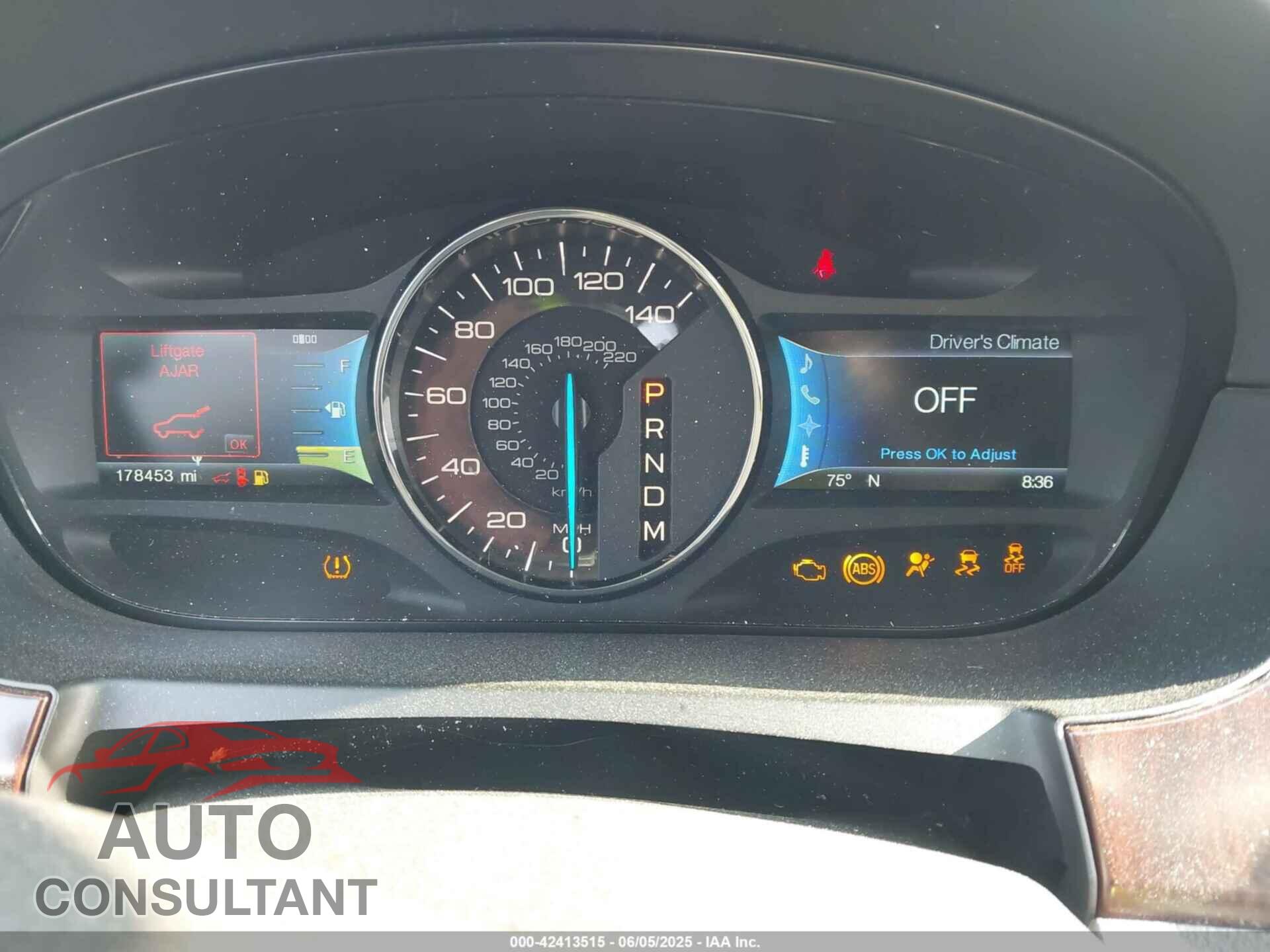 FORD EDGE 2012 - 2FMDK4KC6CBA70305