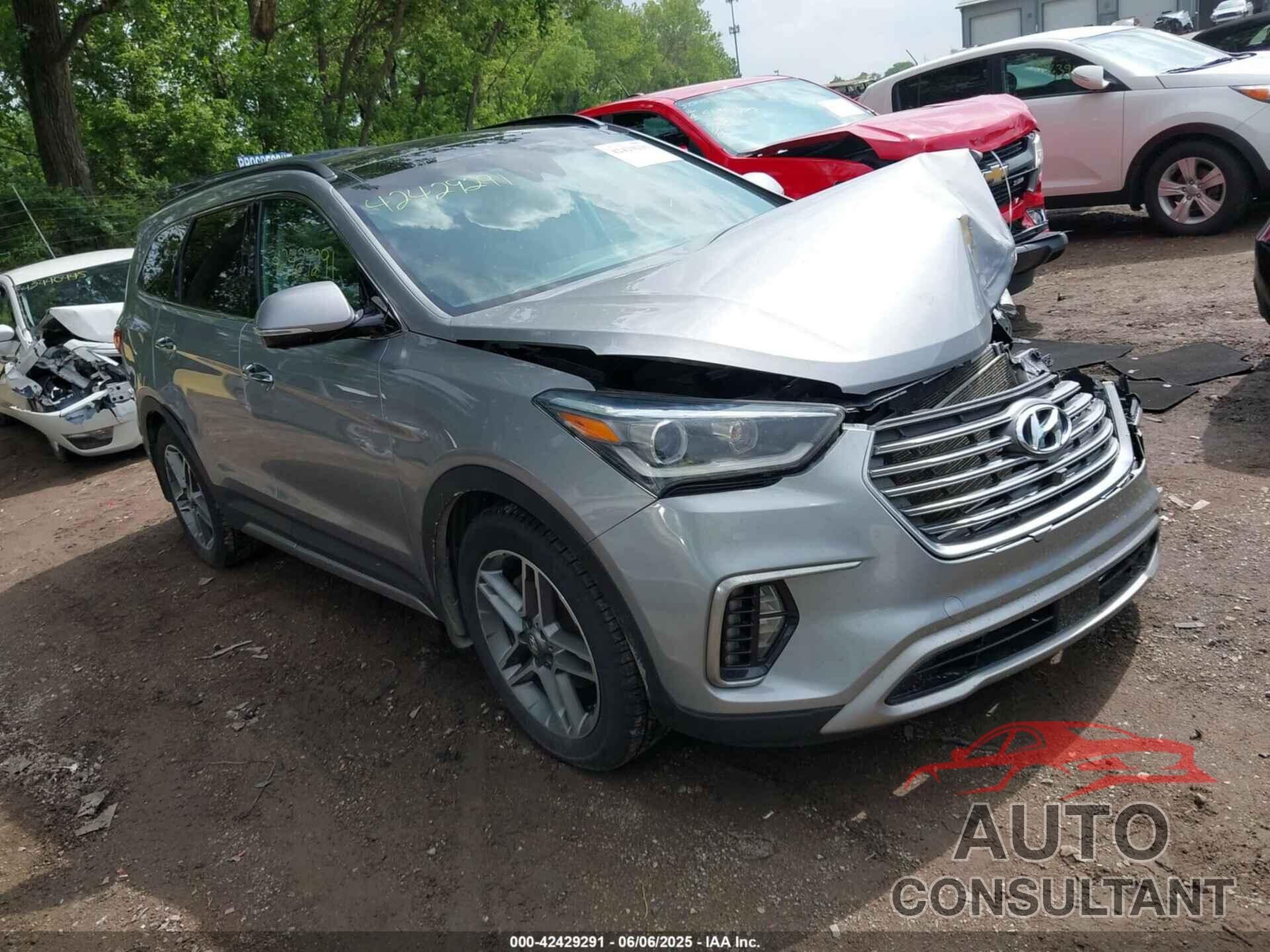 HYUNDAI SANTA FE 2018 - KM8SRDHF7JU281301