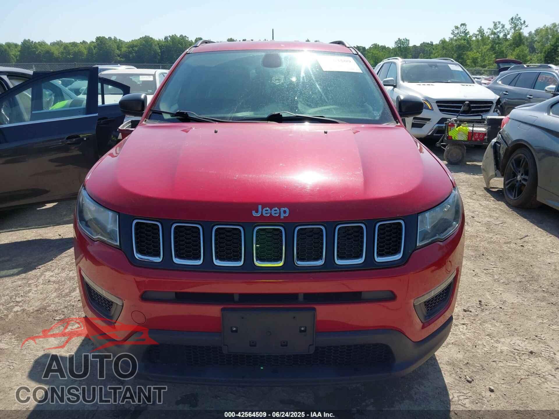 JEEP NEW COMPASS 2017 - 3C4NJDAB4HT642441
