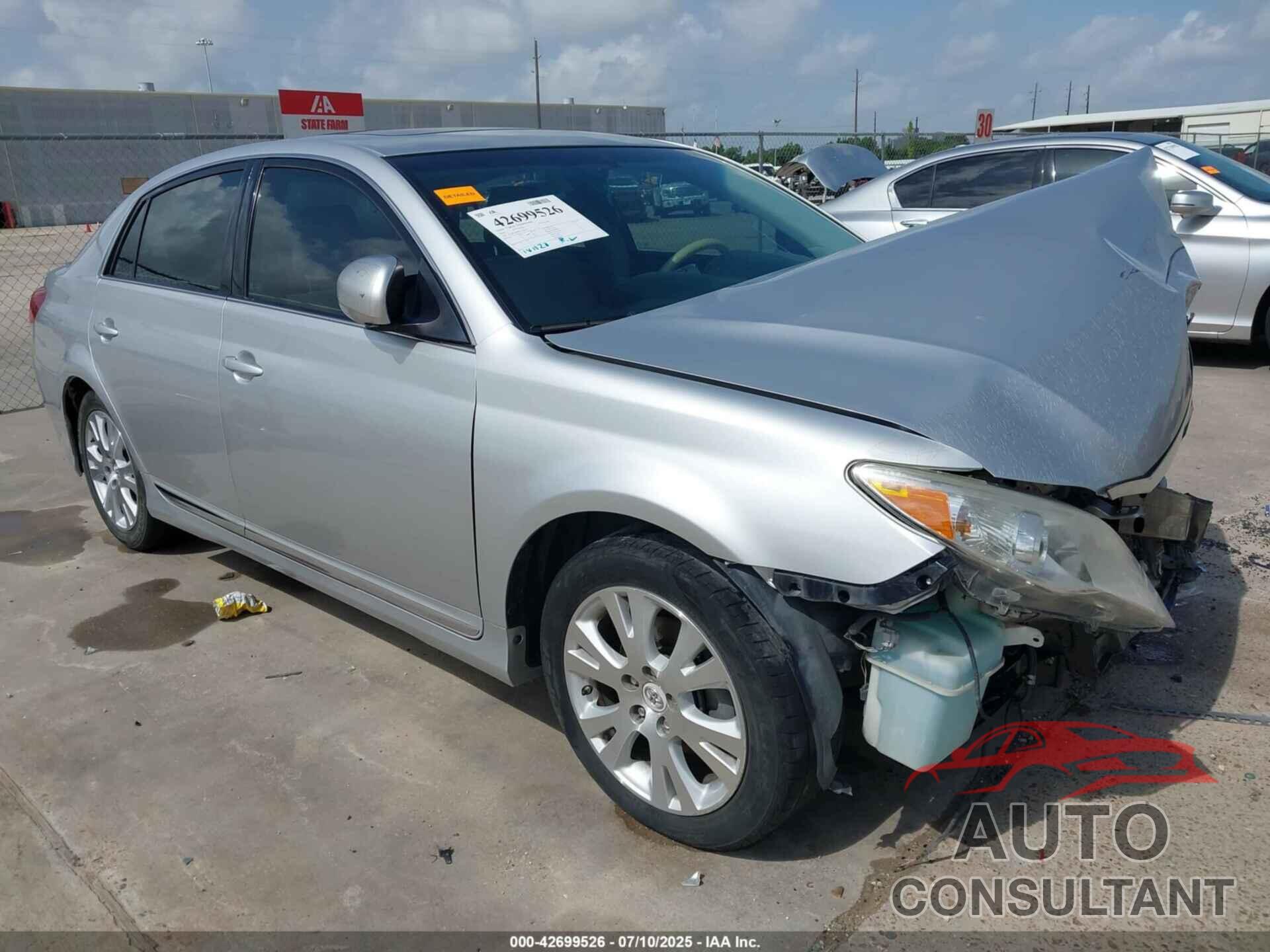 TOYOTA AVALON 2012 - 4T1BK3DBXCU466172