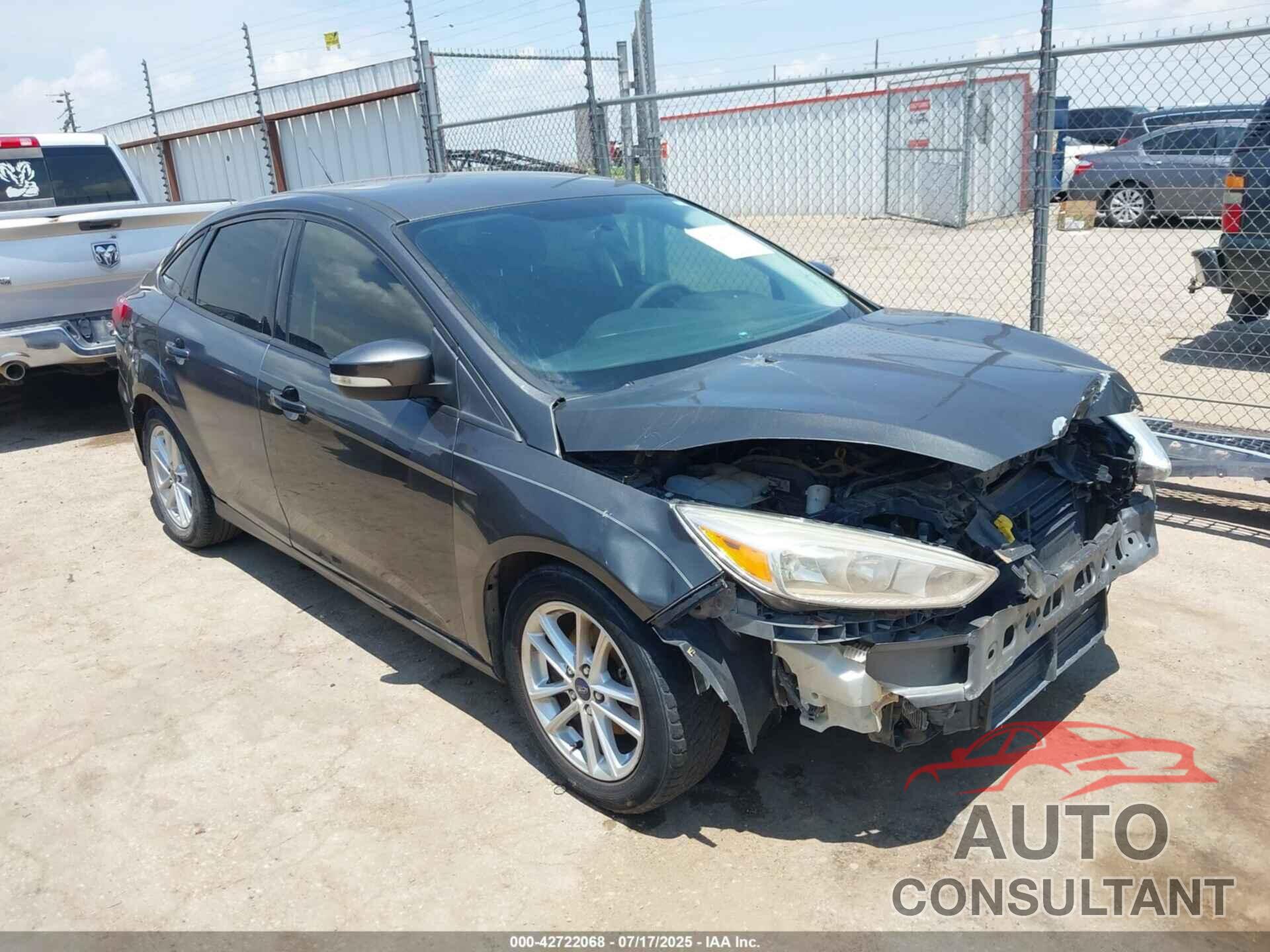 FORD FOCUS 2015 - 1FADP3F22FL368460