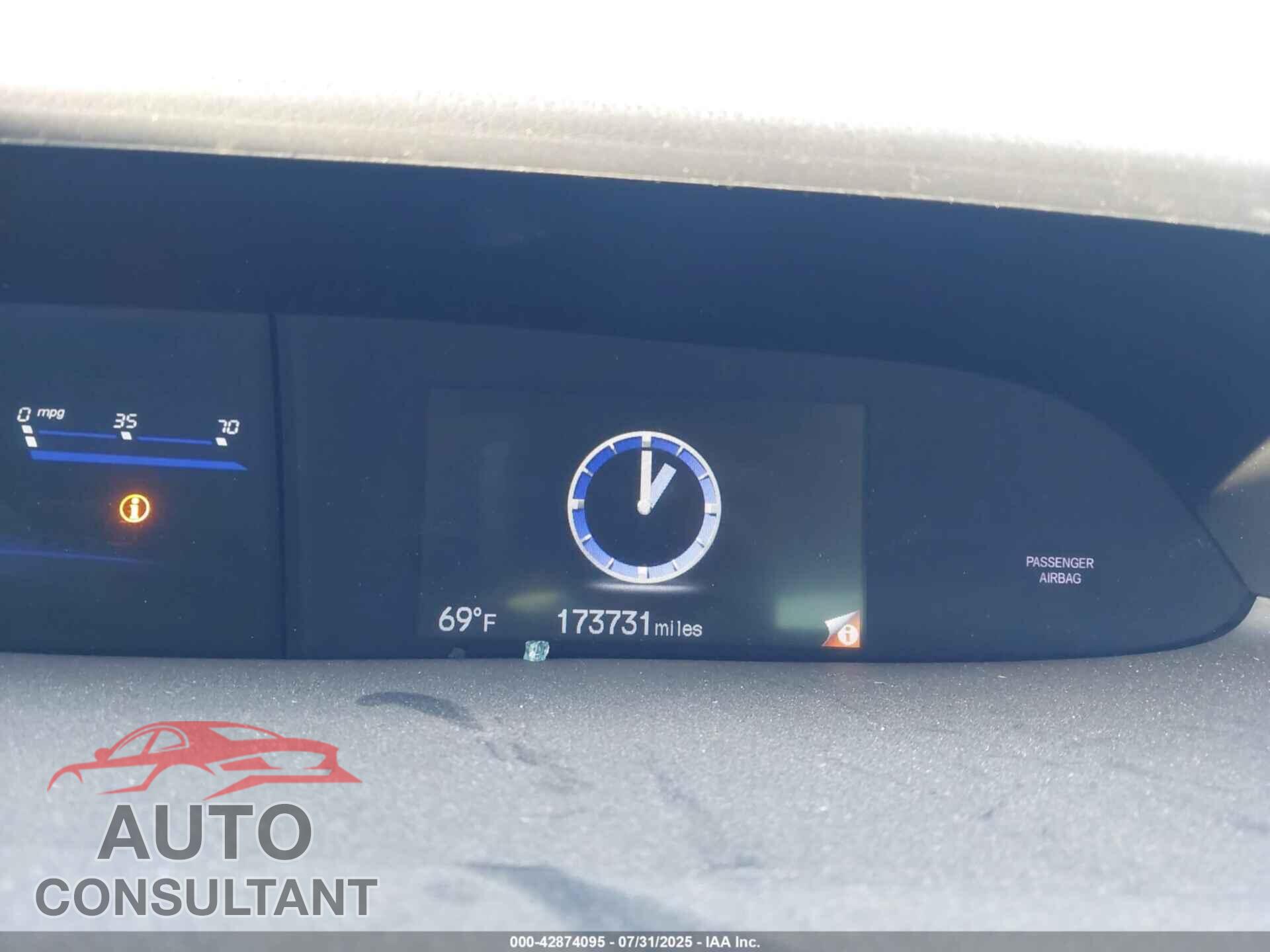 HONDA CIVIC 2015 - 2HGFB2F50FH552722