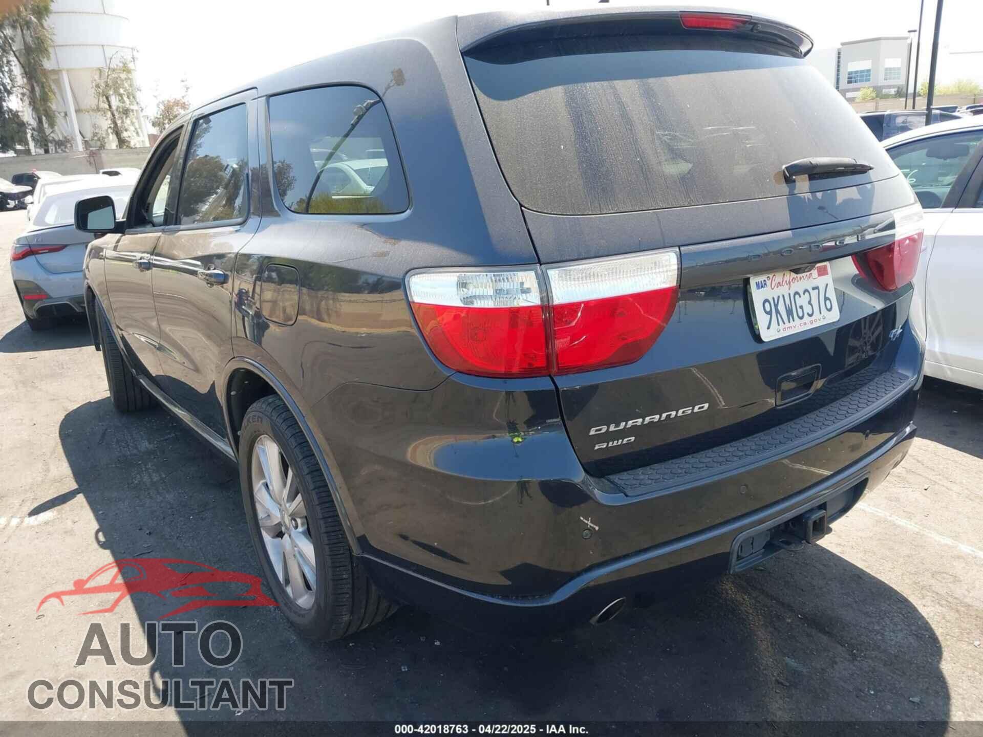 DODGE DURANGO 2012 - 1C4SDJCT1CC295010