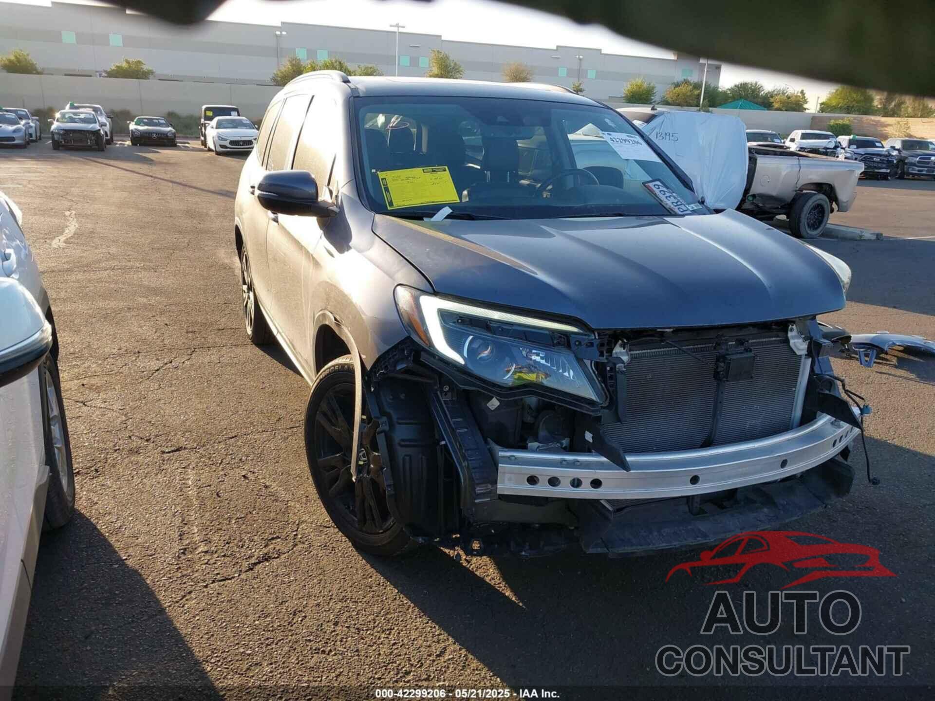 HONDA PILOT 2021 - 5FNYF5H20MB017389