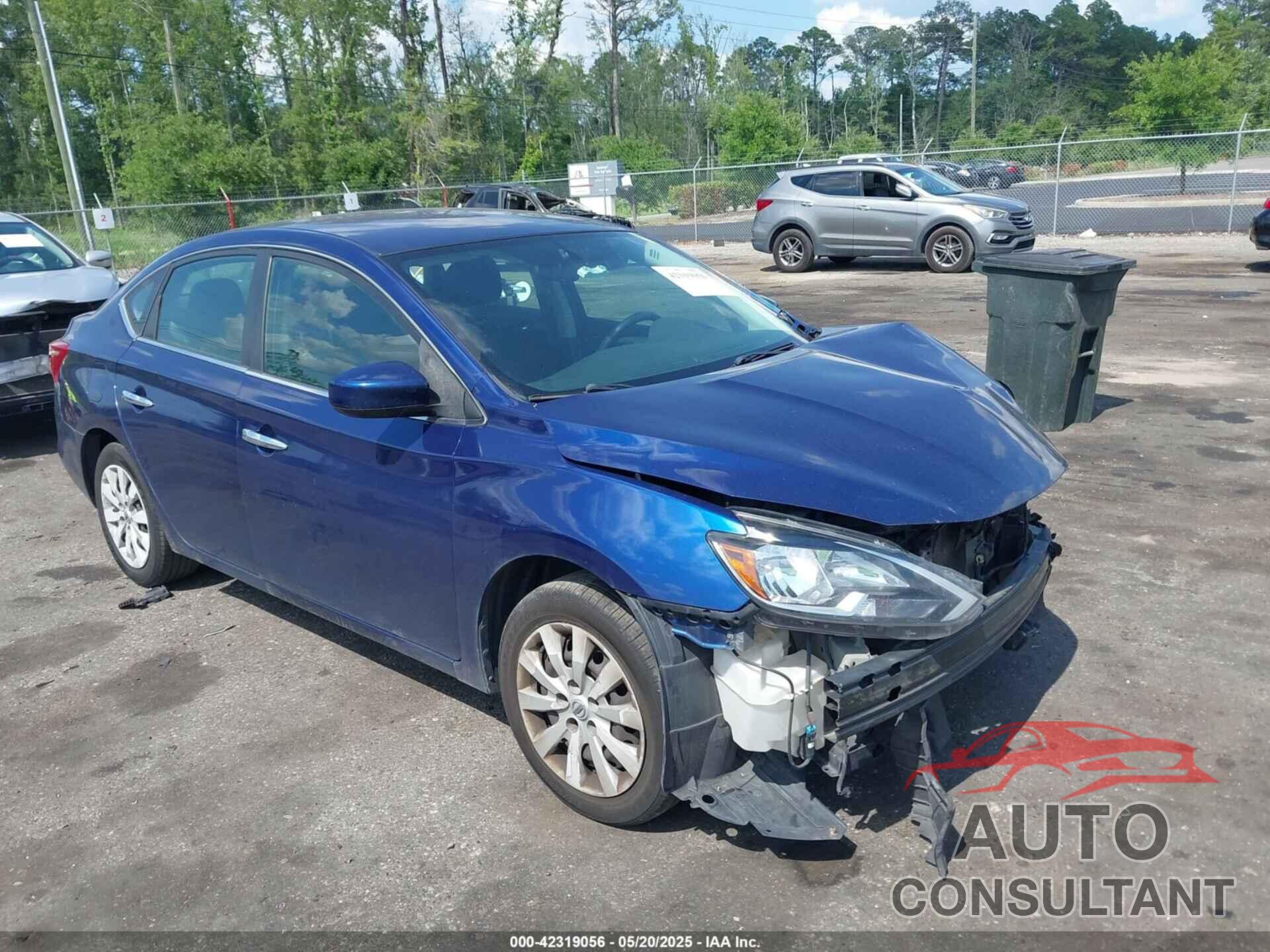 NISSAN SENTRA 2019 - 3N1AB7AP9KY261934