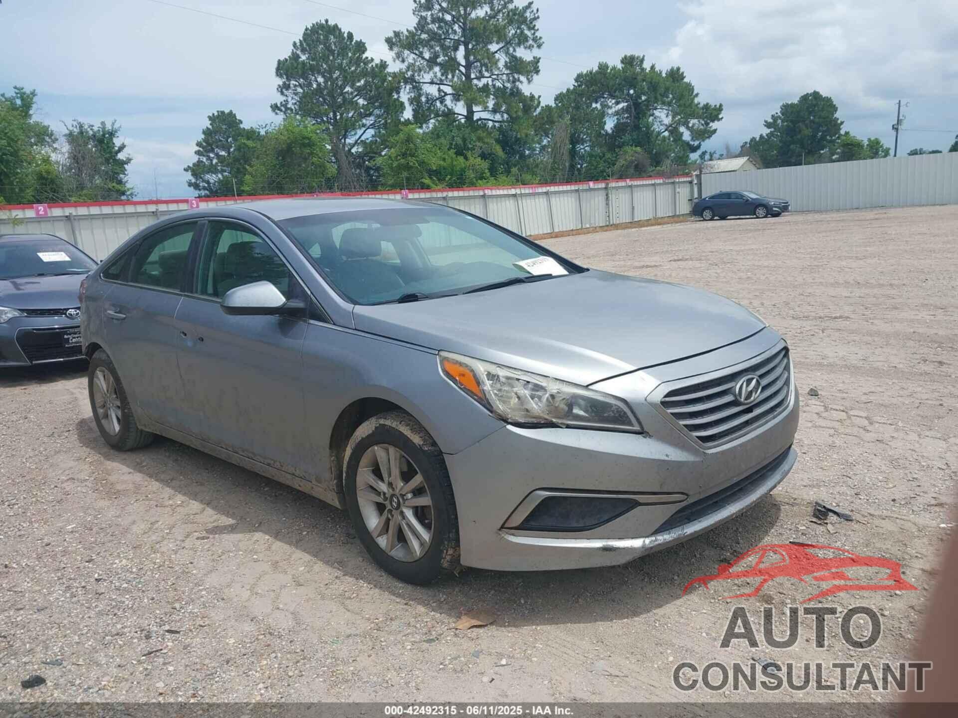 HYUNDAI SONATA 2016 - 5NPE24AFXGH367060
