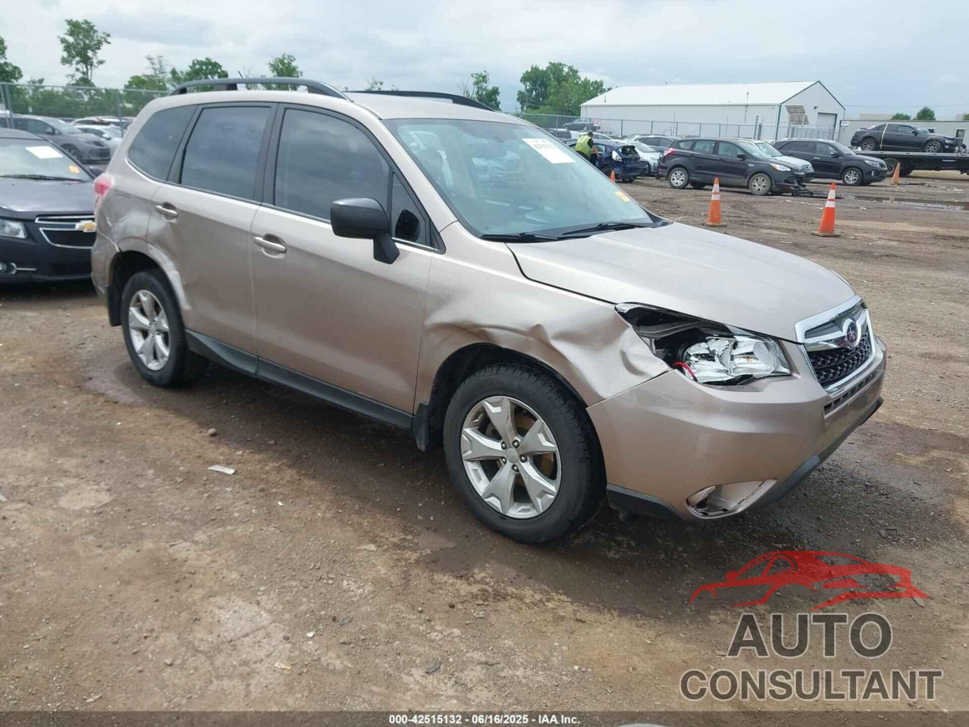 SUBARU FORESTER 2015 - JF2SJABC3FH437635