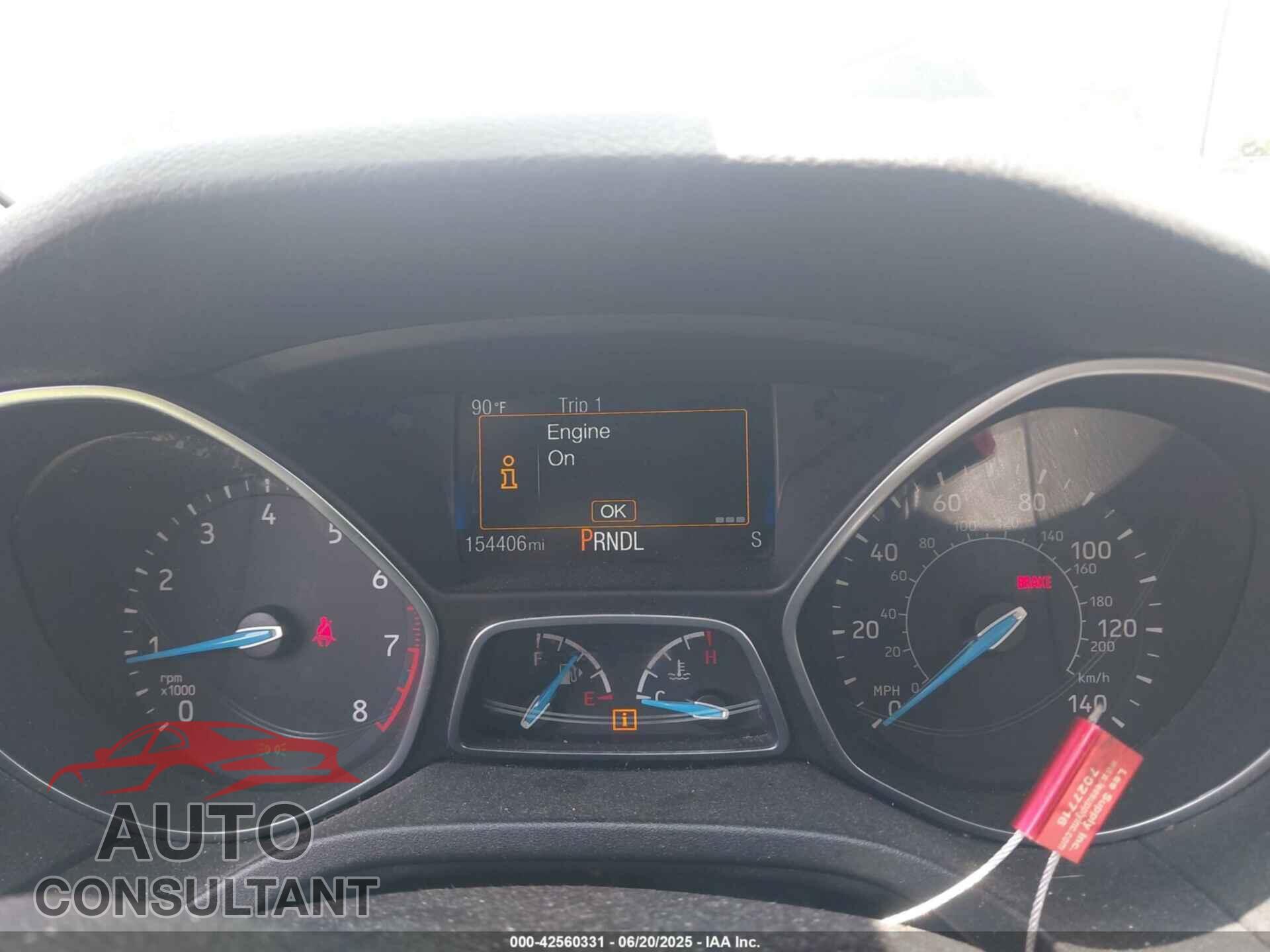 FORD FOCUS 2017 - 1FADP3F21HL217838
