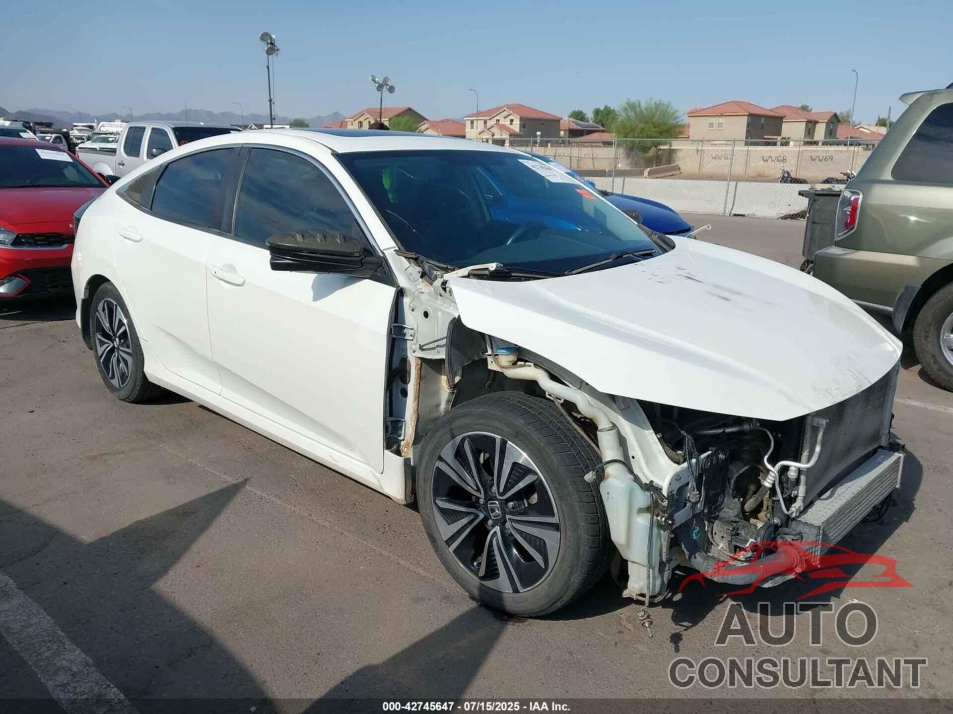HONDA CIVIC 2016 - 19XFC1F70GE031150
