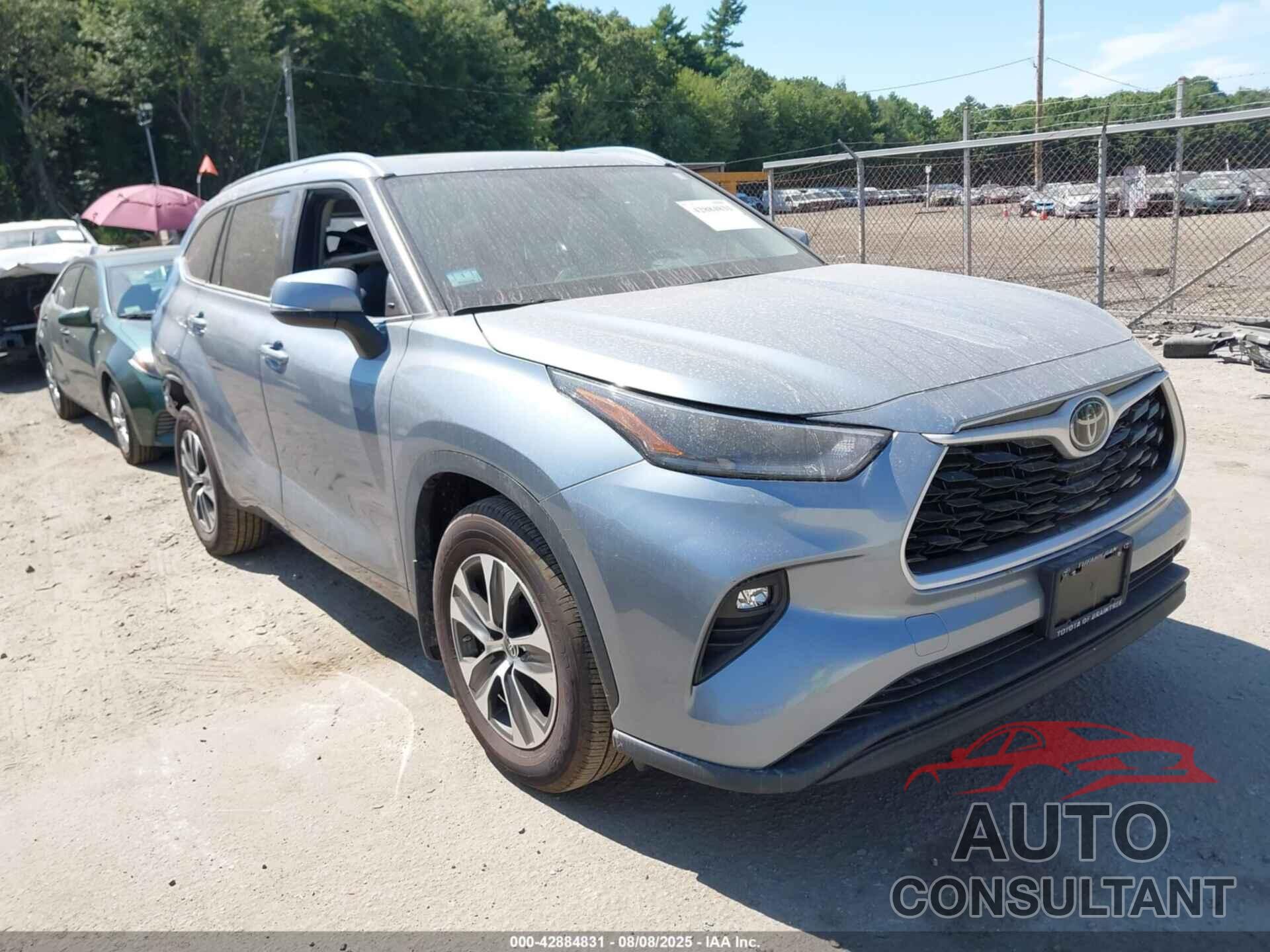 TOYOTA HIGHLANDER 2021 - 5TDGZRBH9MS074757