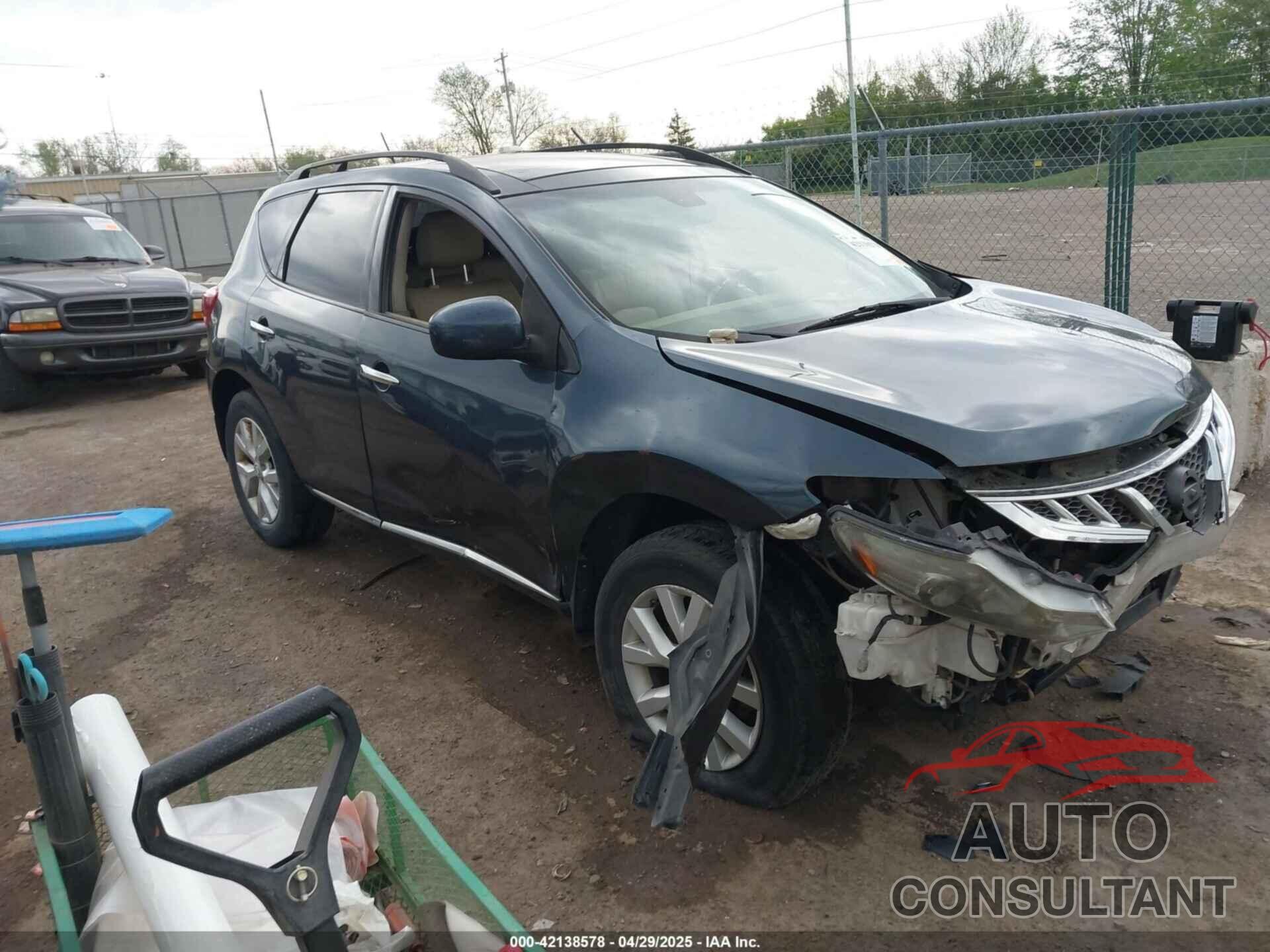 NISSAN MURANO 2012 - JN8AZ1MW4CW220925