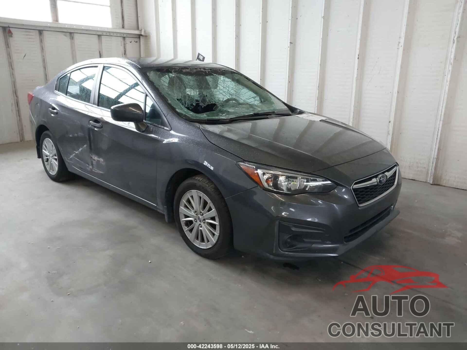 SUBARU IMPREZA 2018 - 4S3GKAB6XJ3622282