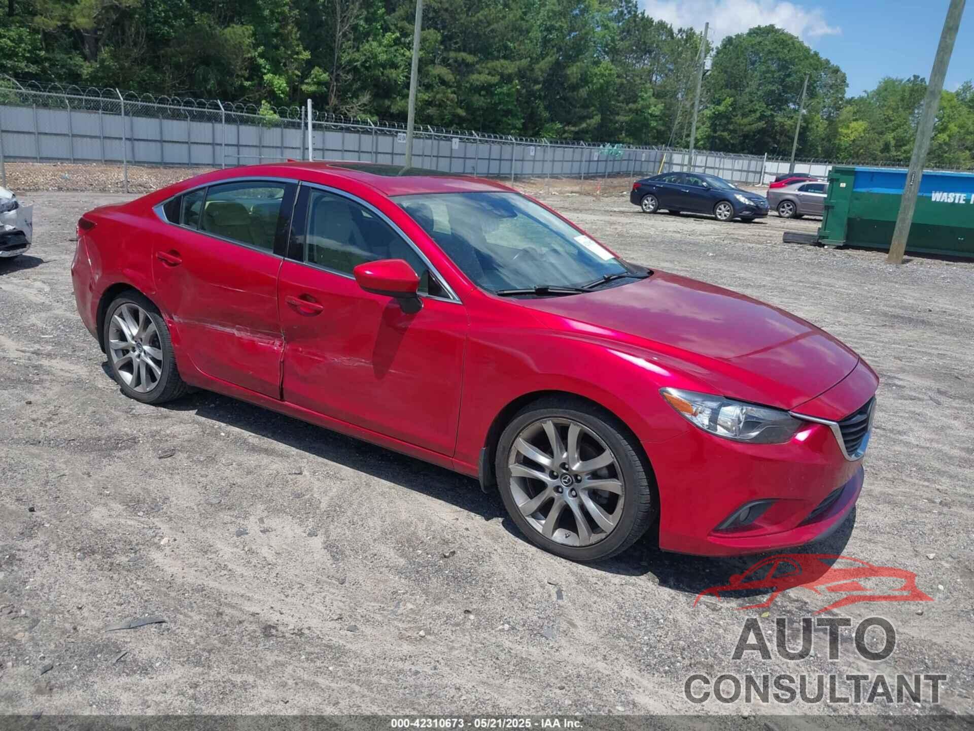 MAZDA MAZDA6 2014 - JM1GJ1W69E1133211