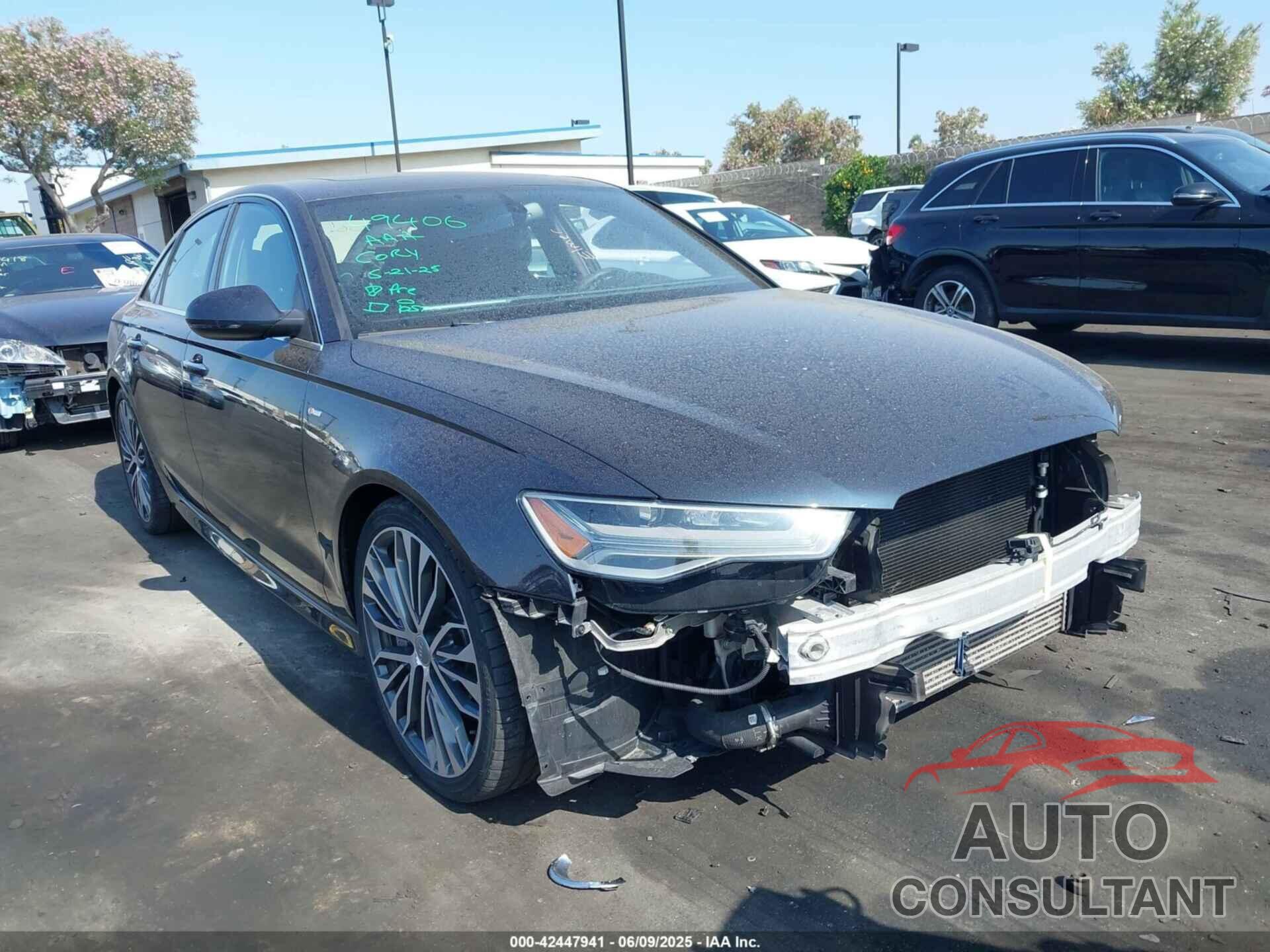 AUDI A6 2017 - WAUC8AFC2HN057292