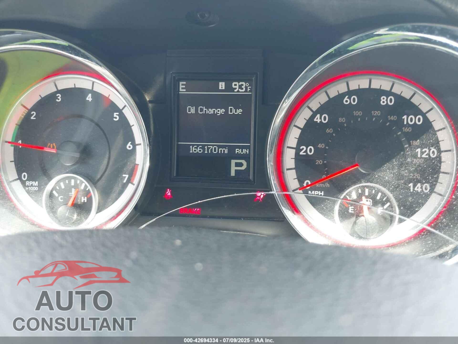 DODGE DURANGO 2013 - 1C4RDHAG7DC571673