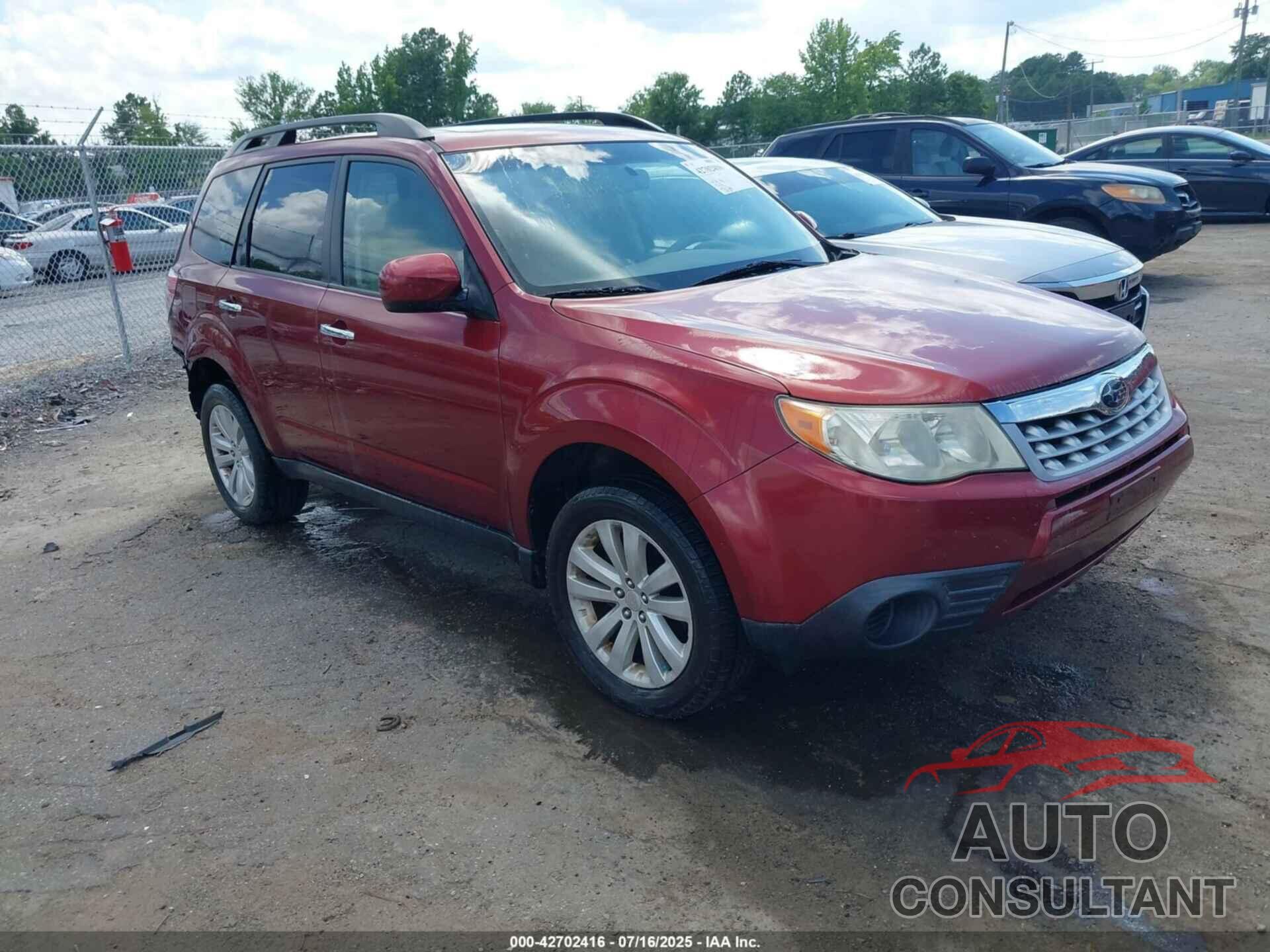 SUBARU FORESTER 2013 - JF2SHADC5DH442308